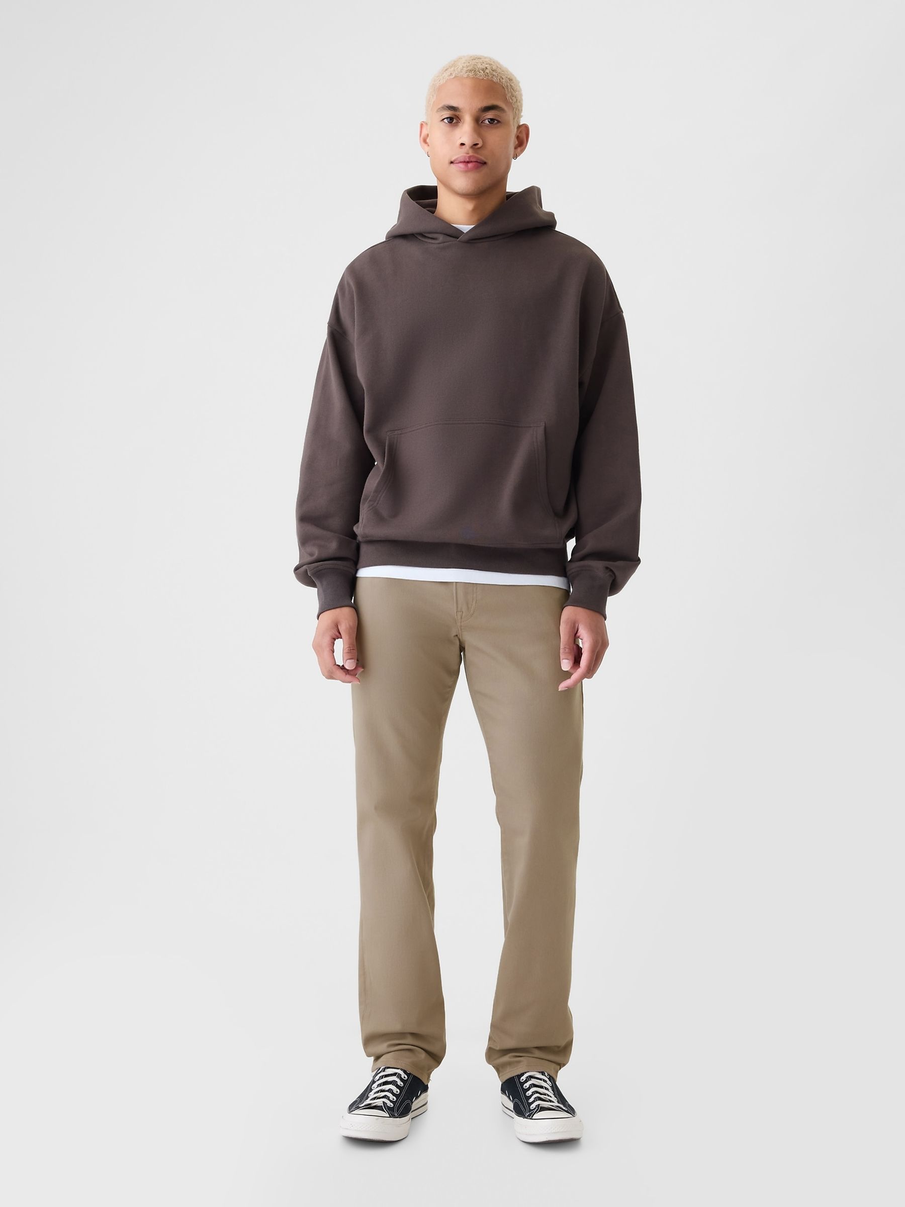 Beige Everyday Straight Fit Jeans - Image 4 of 5
