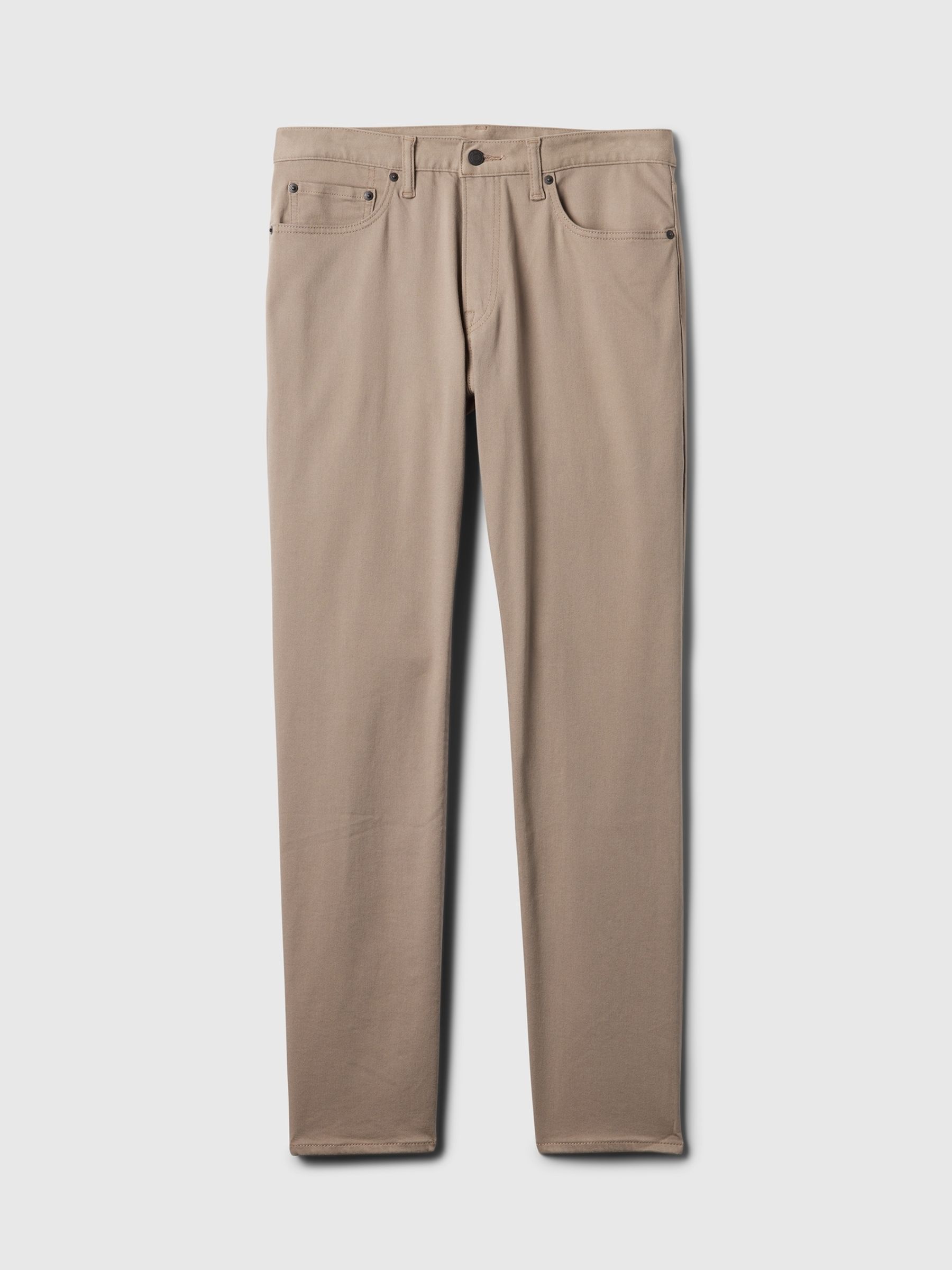 Beige Everyday Straight Fit Jeans - Image 5 of 5