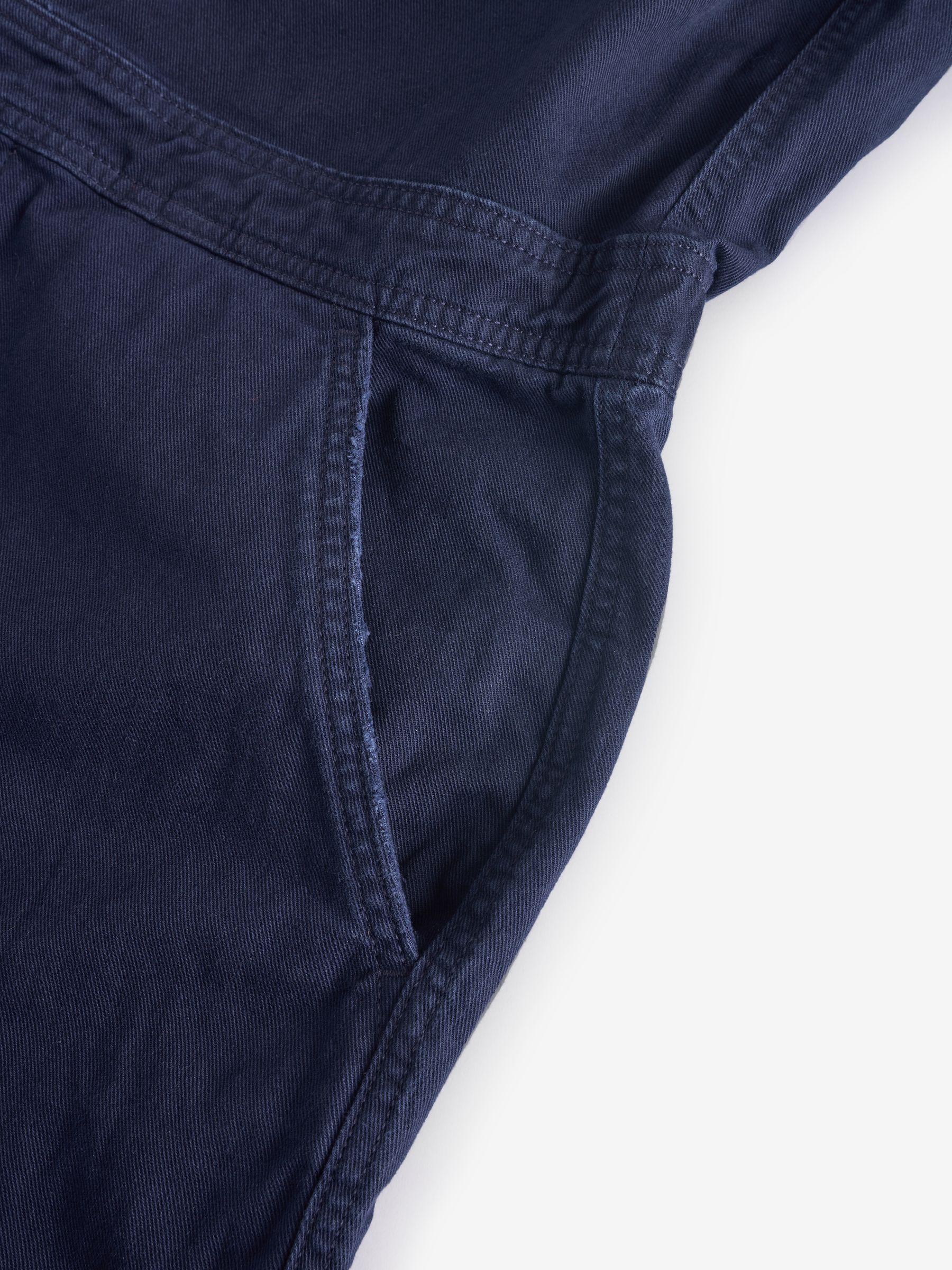 Navy Blue Twill Coveralls - Image 10 of 11