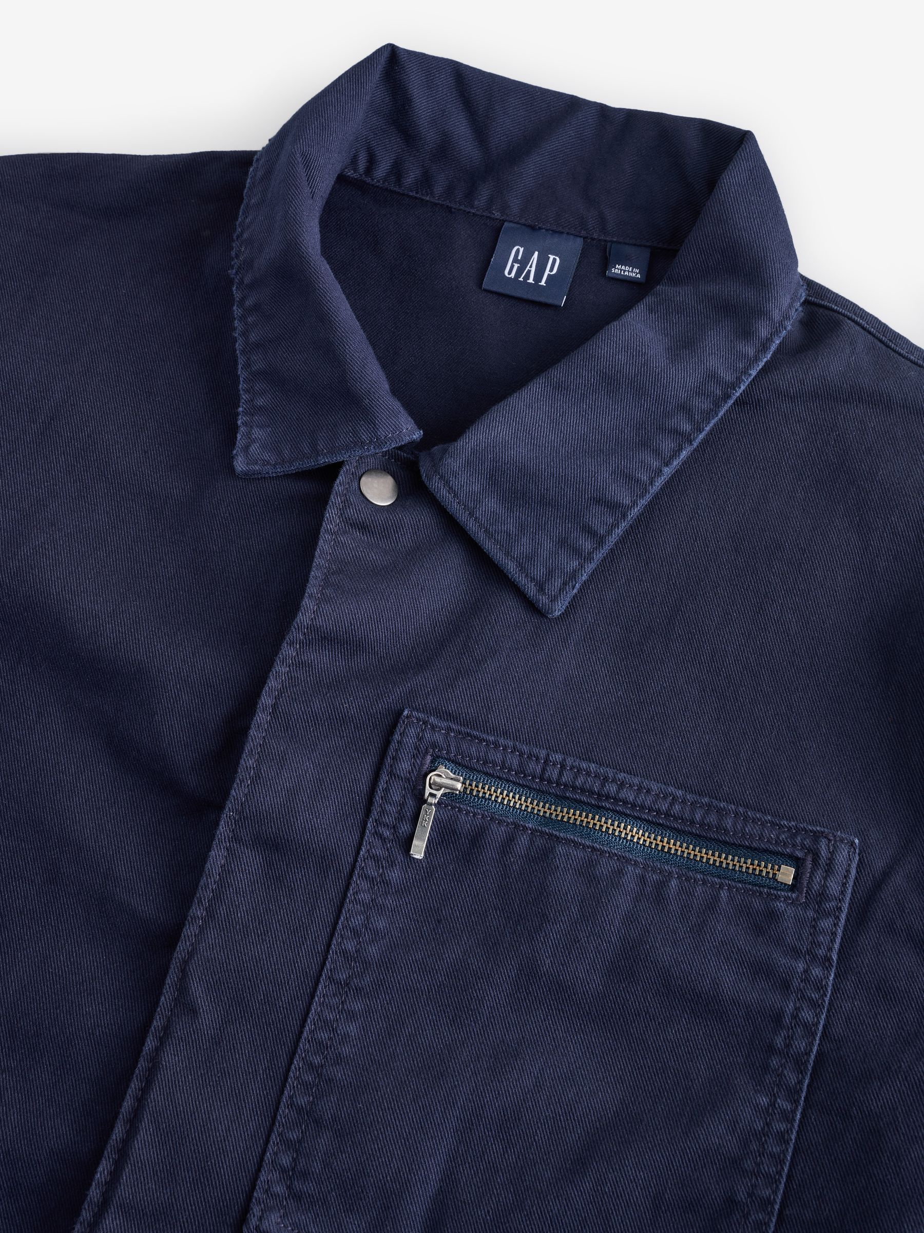 Navy Blue Twill Coveralls - Image 11 of 11