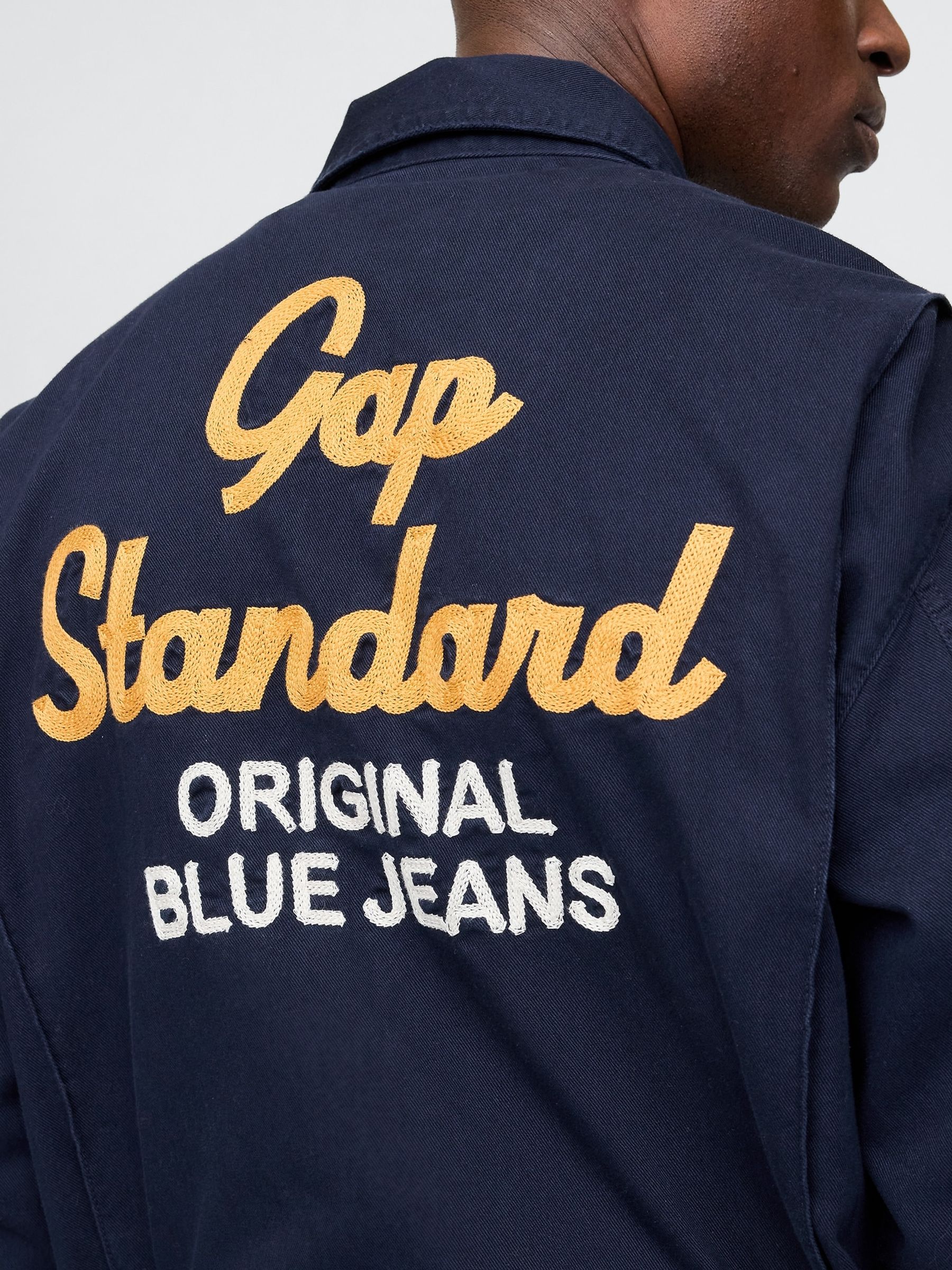 Navy Blue Twill Coveralls - Image 4 of 11