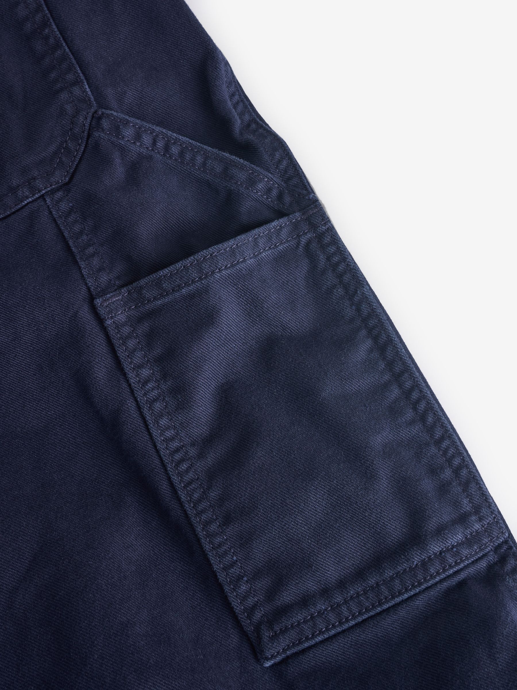 Navy Blue Twill Coveralls - Image 9 of 11
