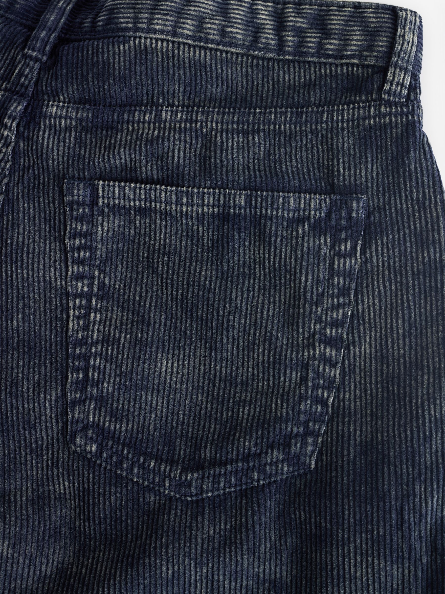 Blue Washed Cotton Corduroy Carpenter Shorts - Image 10 of 10