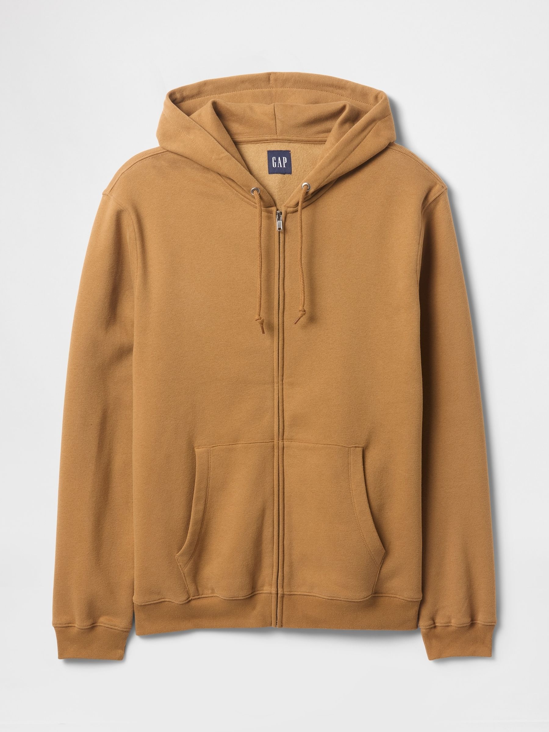 Brown Vintage Soft Zip Hoodie - Image 5 of 5