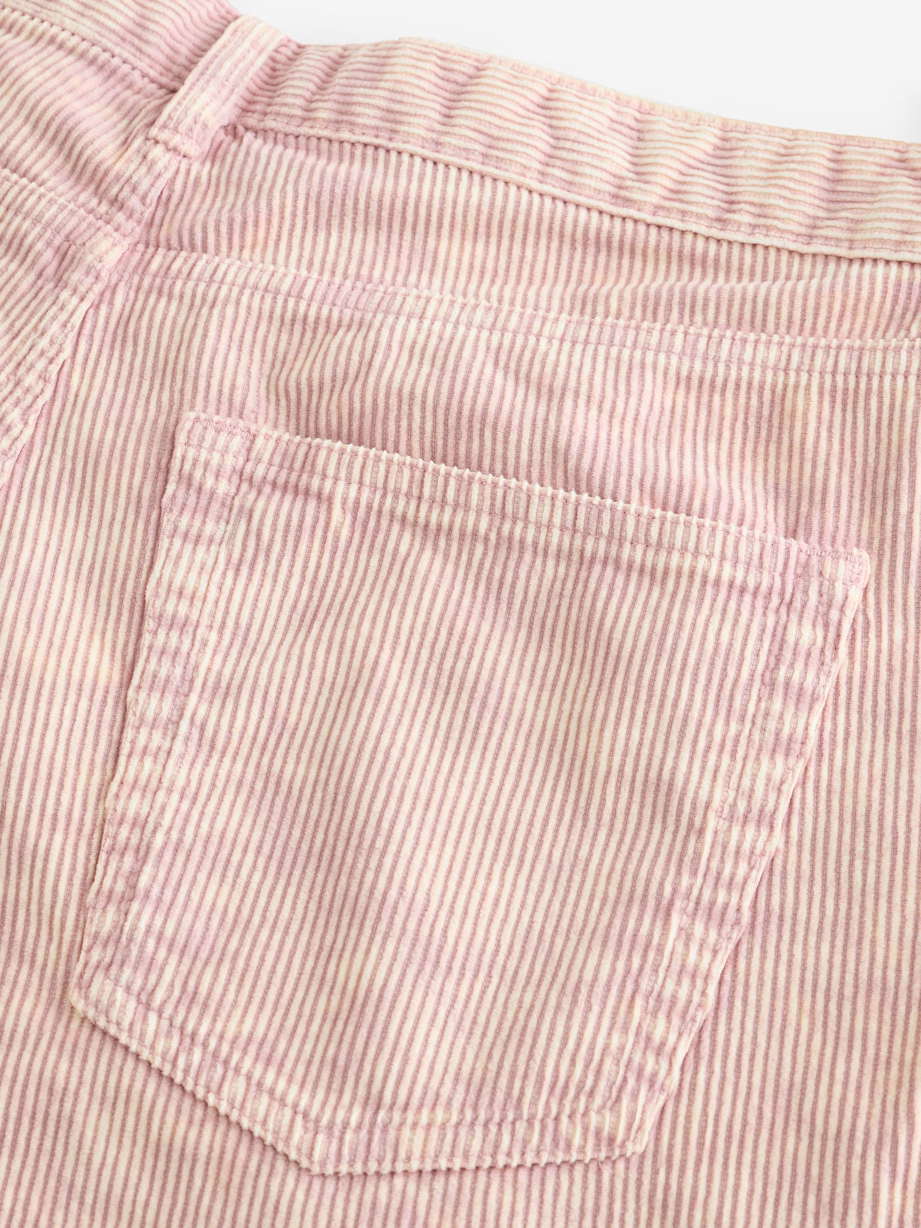 Pink Washed Cotton Corduroy Carpenter Shorts - Image 10 of 10
