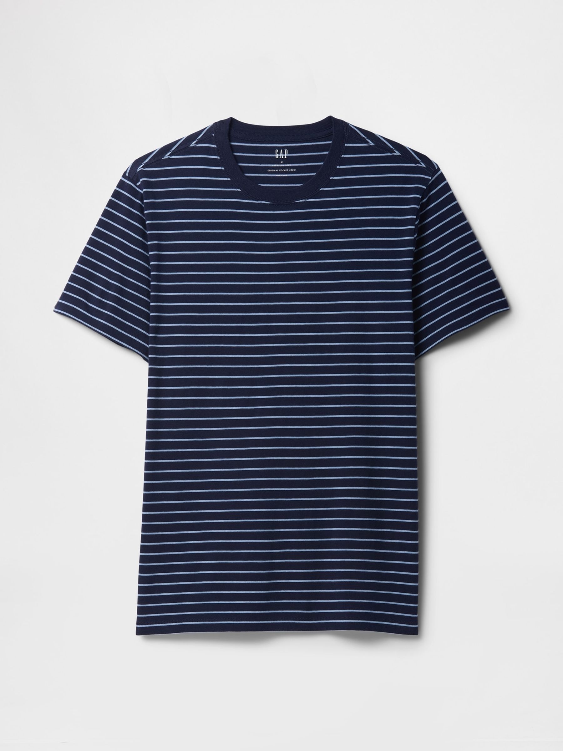 Blue Stripe Everyday T-Shirt - Image 4 of 5