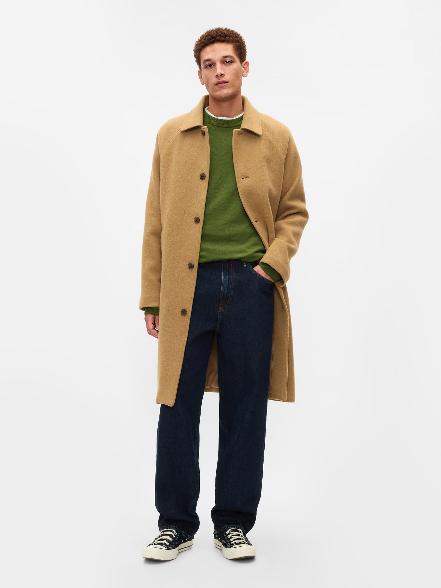 Green CashSoft Crew Neck Jumper - Image 3 of 5