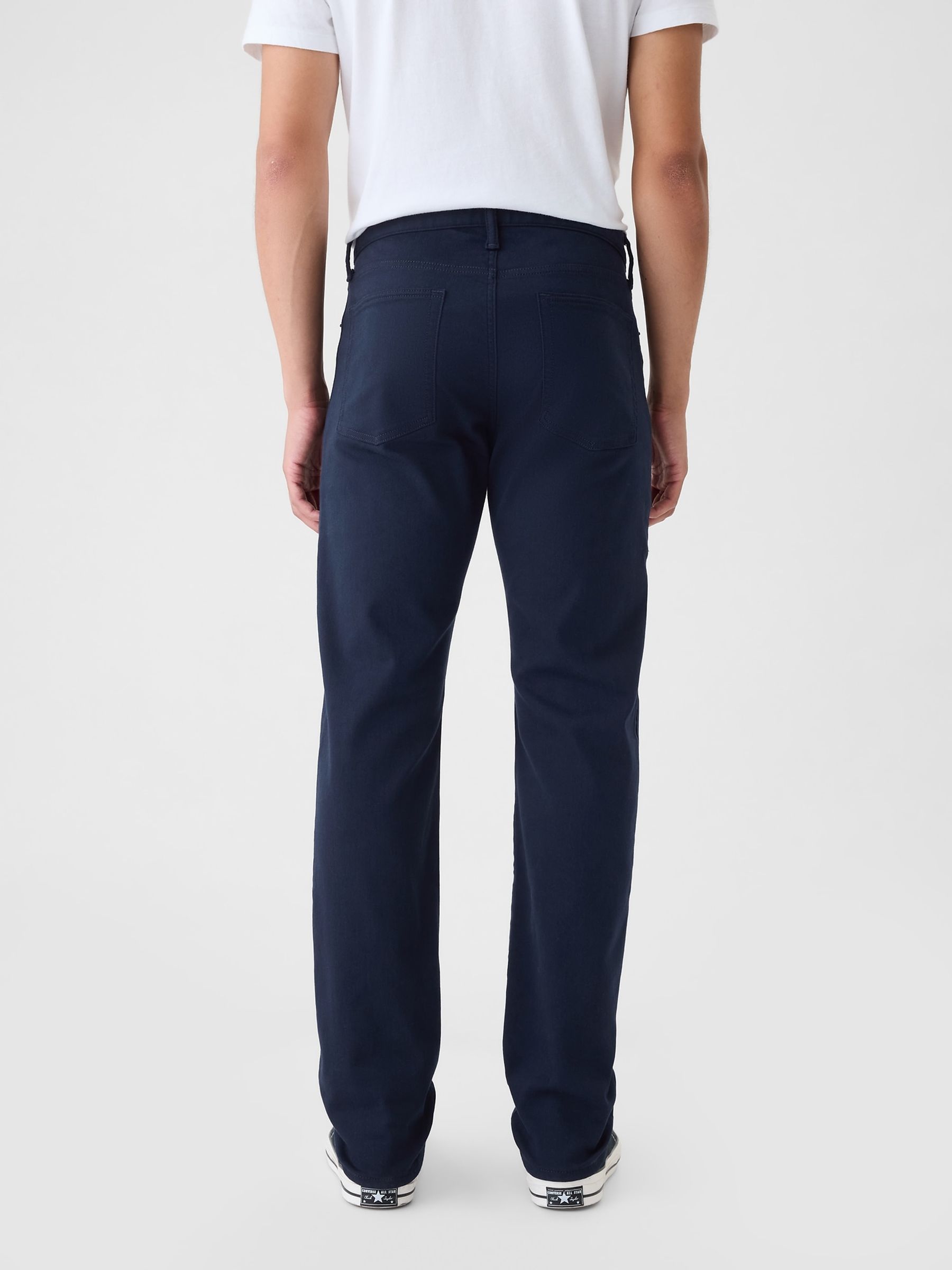 Blue Everyday Straight Fit Jeans - Image 3 of 5
