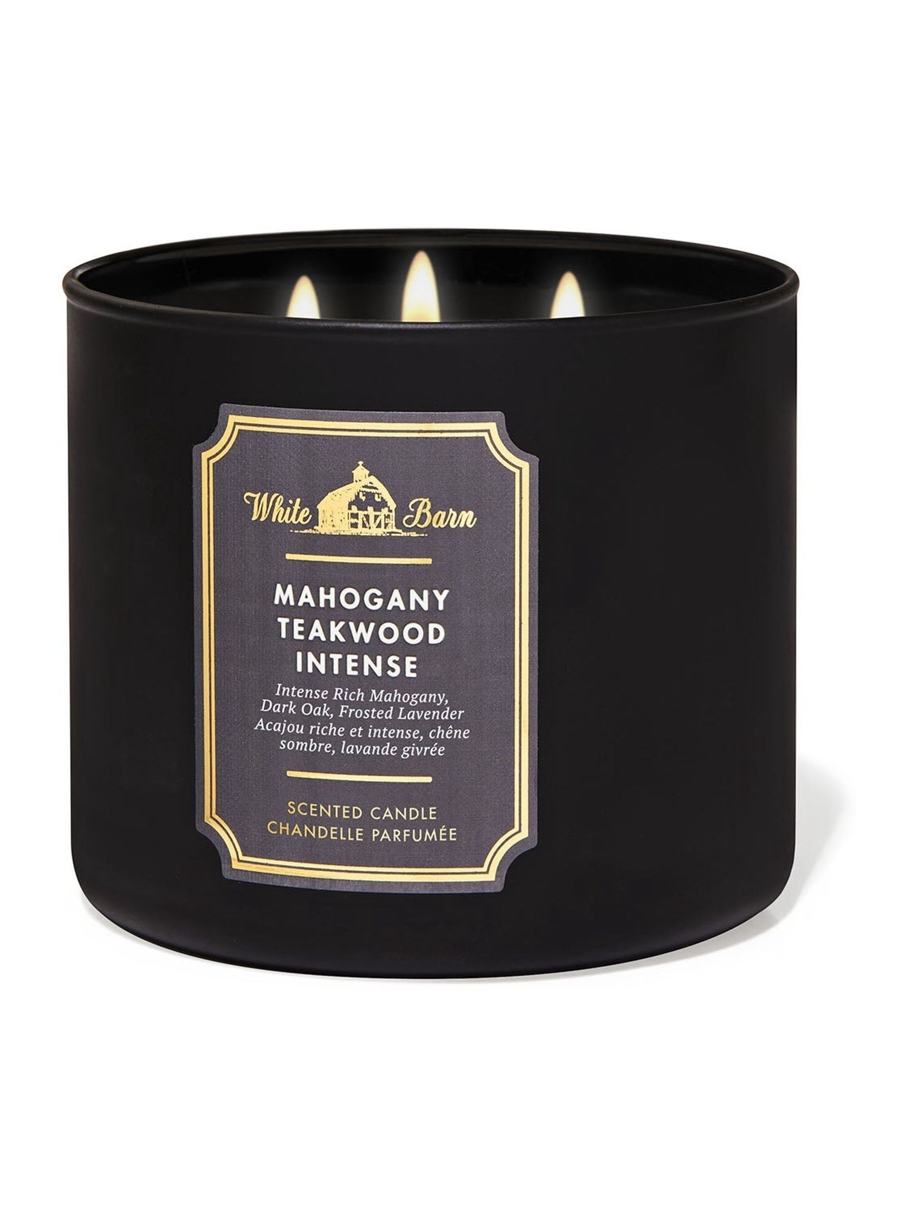 Mahogany Teakwood Intense Candle 411g 3 Wick - Image 1 of 2