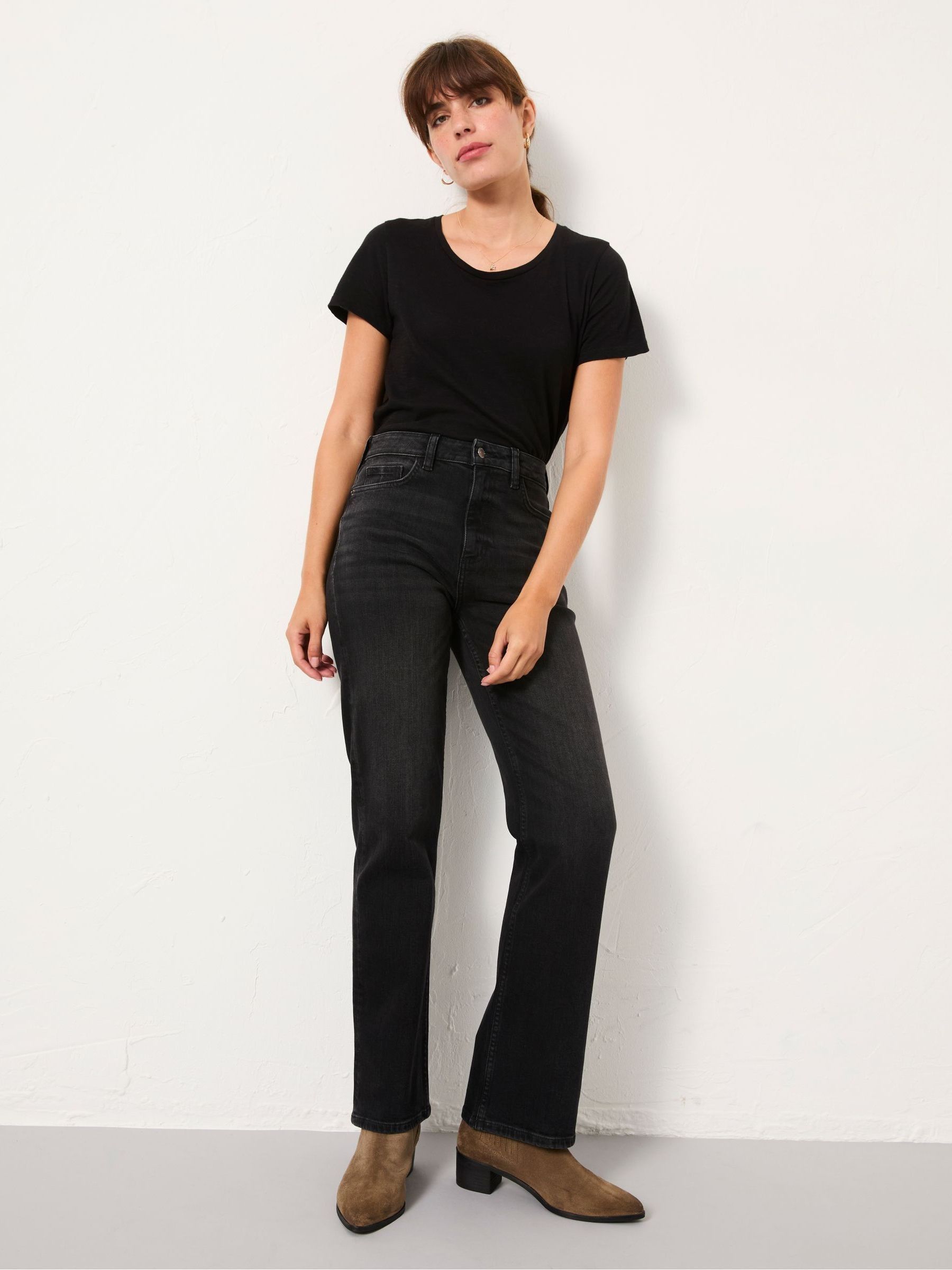 Carmel Washed Black Comfort Straight Jeans - Image 7 of 8