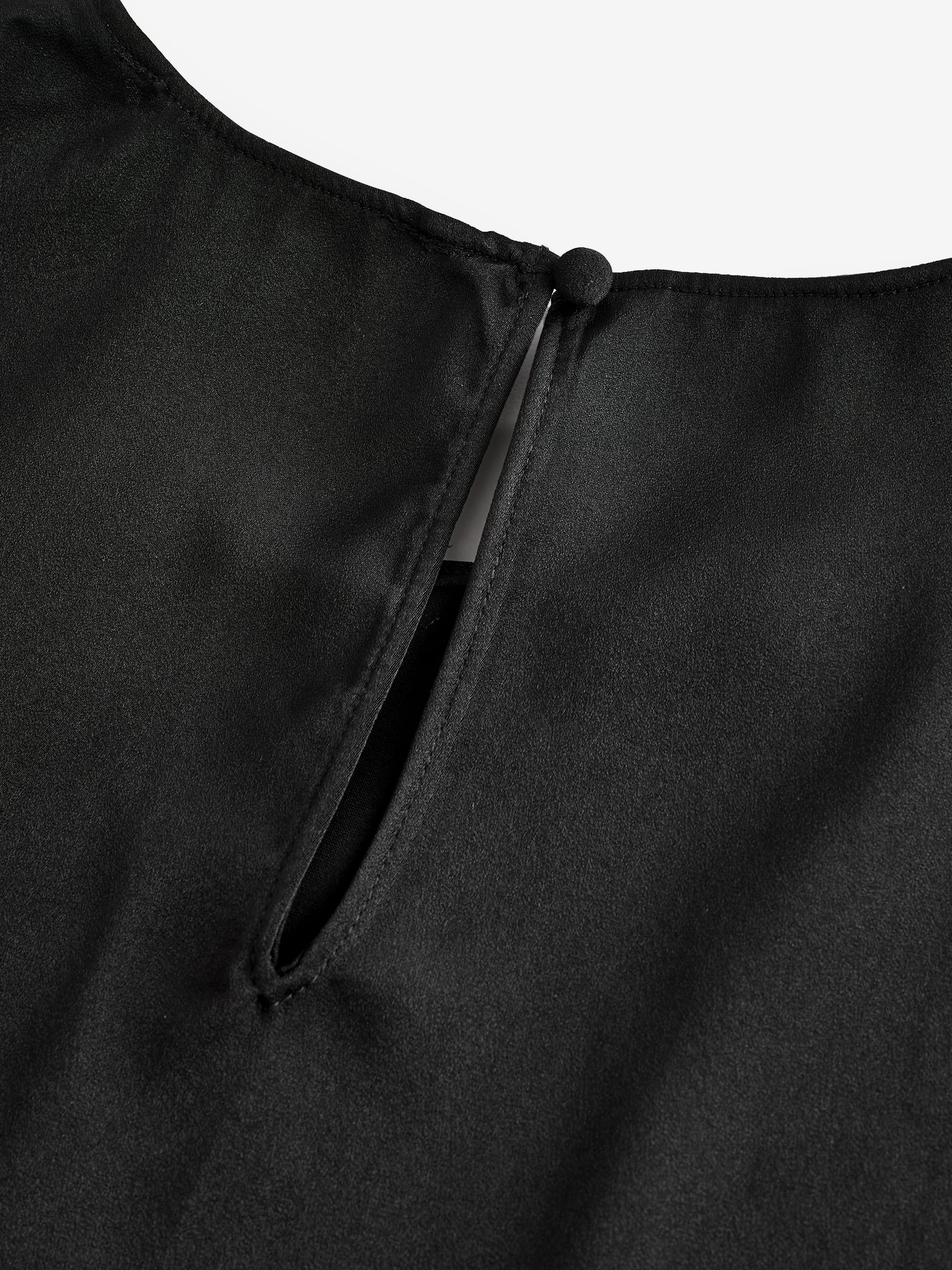 Banana Republic Black Shell Tank Top - Image 4 of 4
