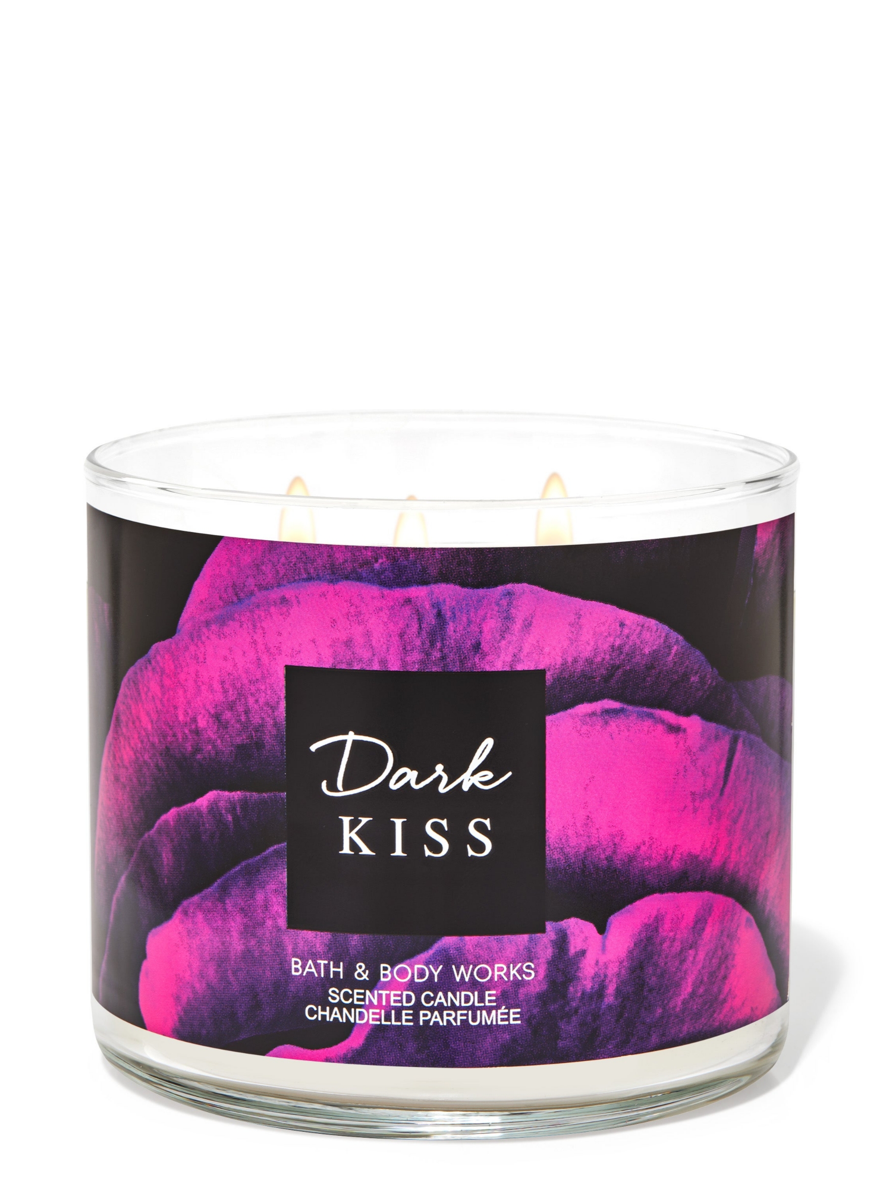 Dark Kiss Candle 411g 3 Wick - Image 1 of 2