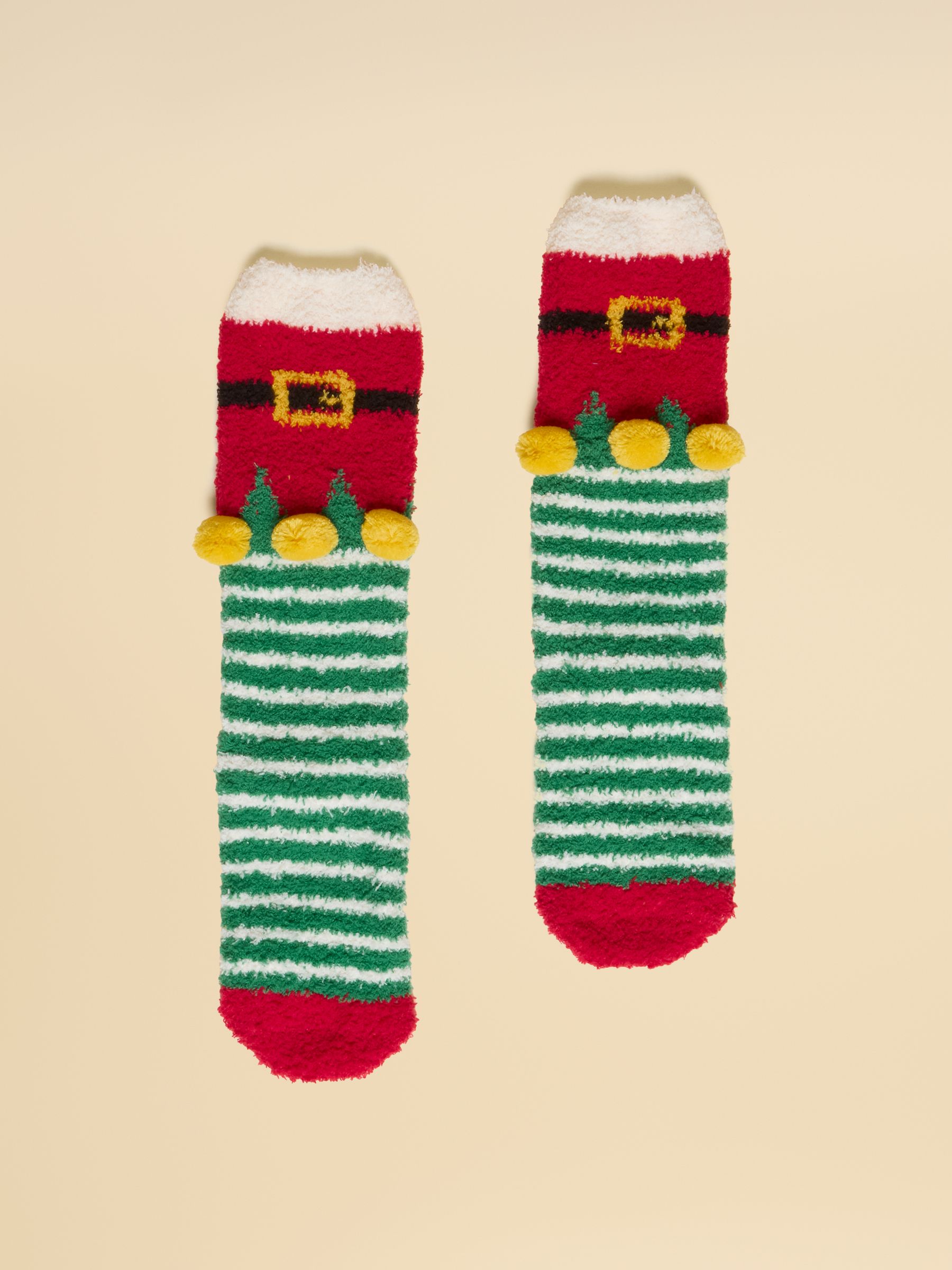 Kids' Fluffy Elf Character Socks - Image 1 of 3