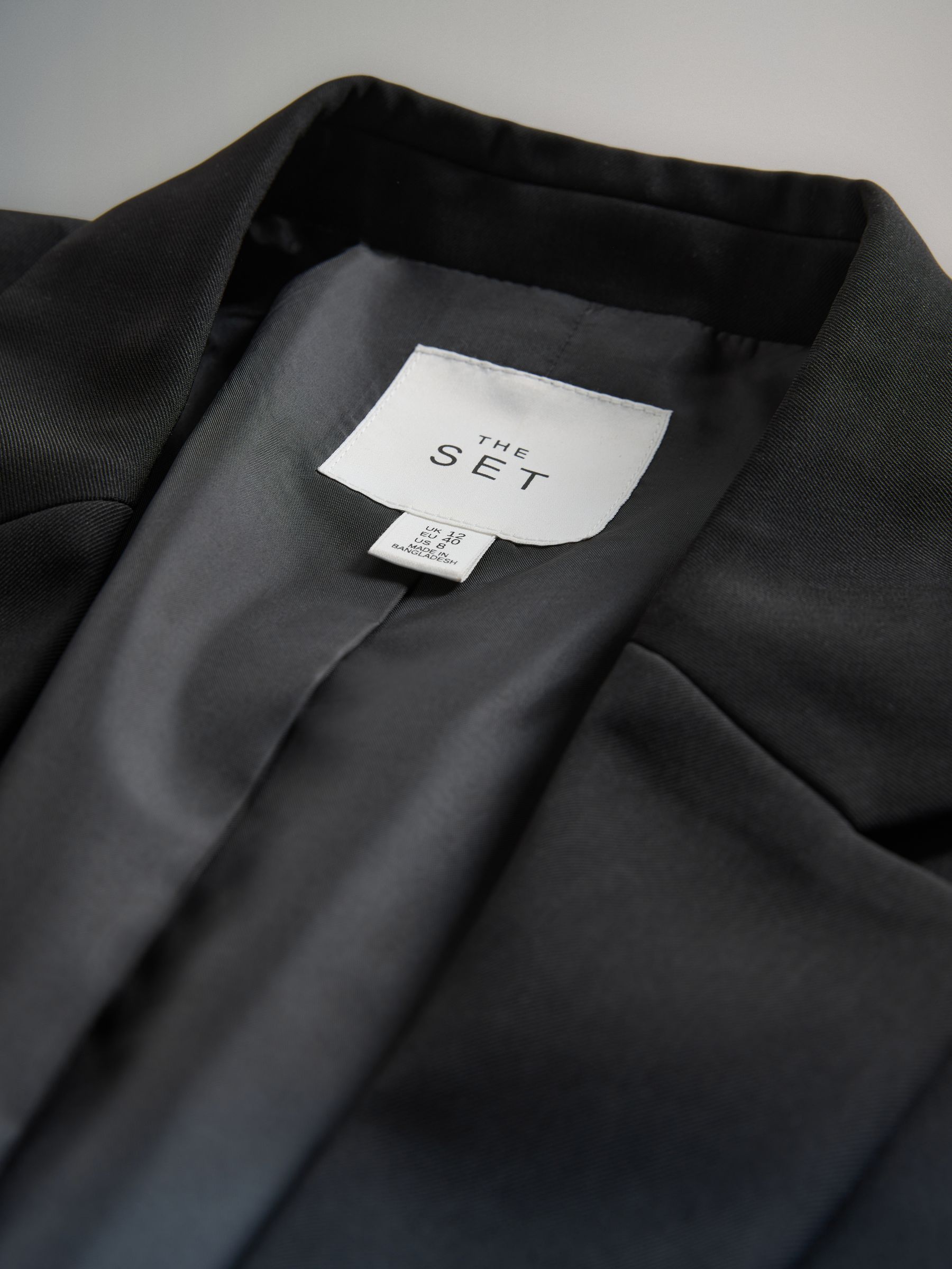 Black - Single Breasted Blazer - Image 8 of 9