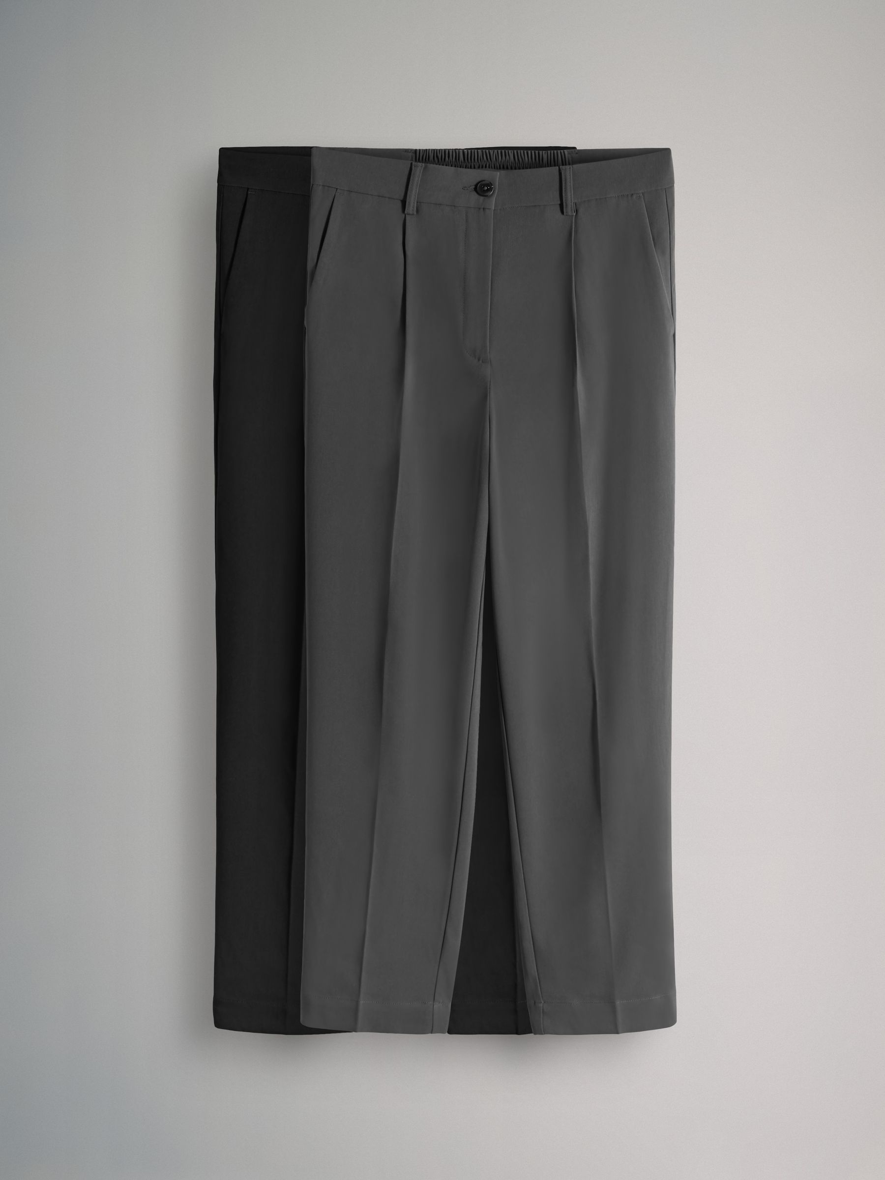 2 Pack Tapered Smart Trousers - Image 1 of 5