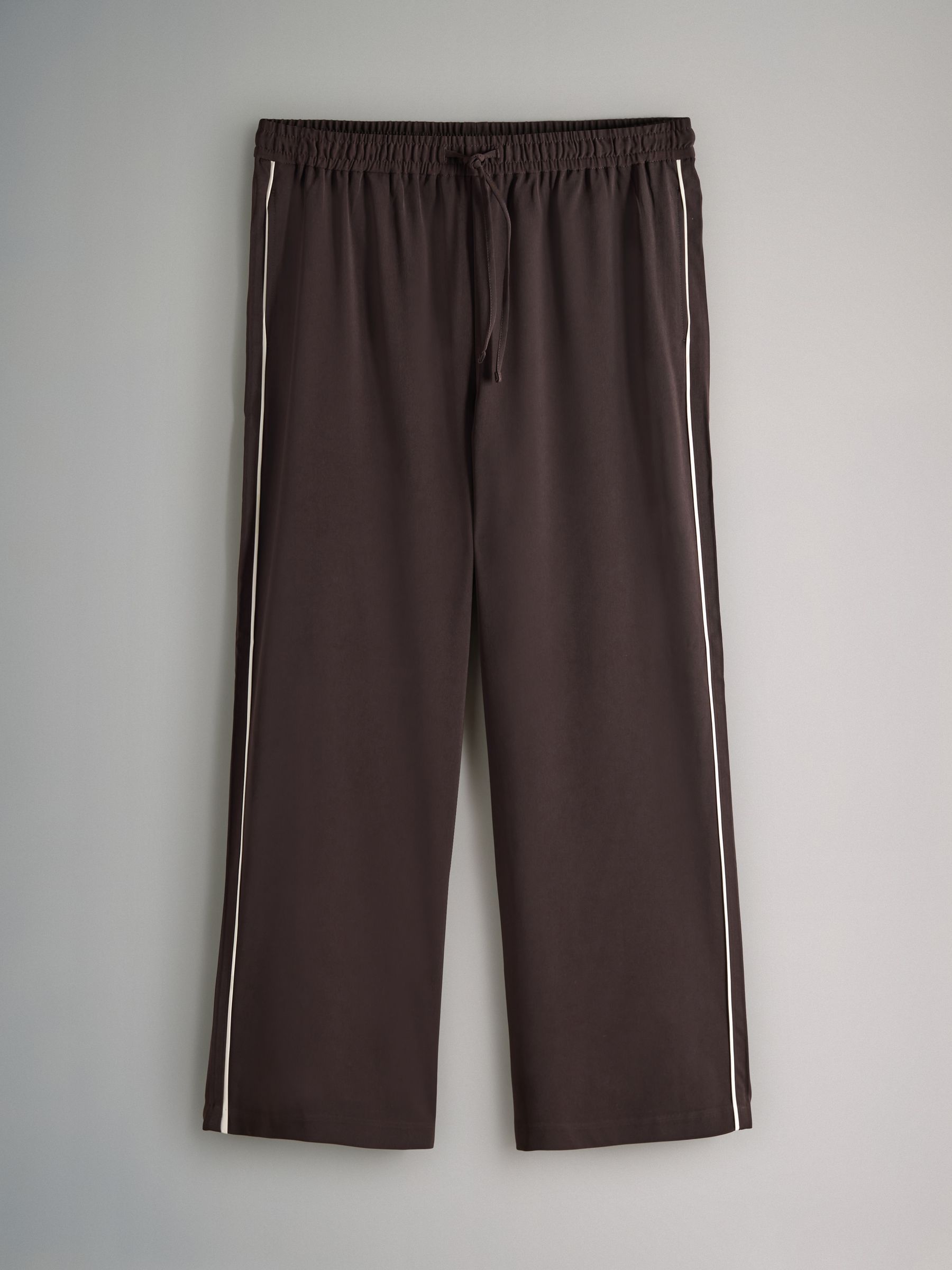 Chocolate Brown/Black - 2 Pack Wide Leg Trousers - Image 7 of 10