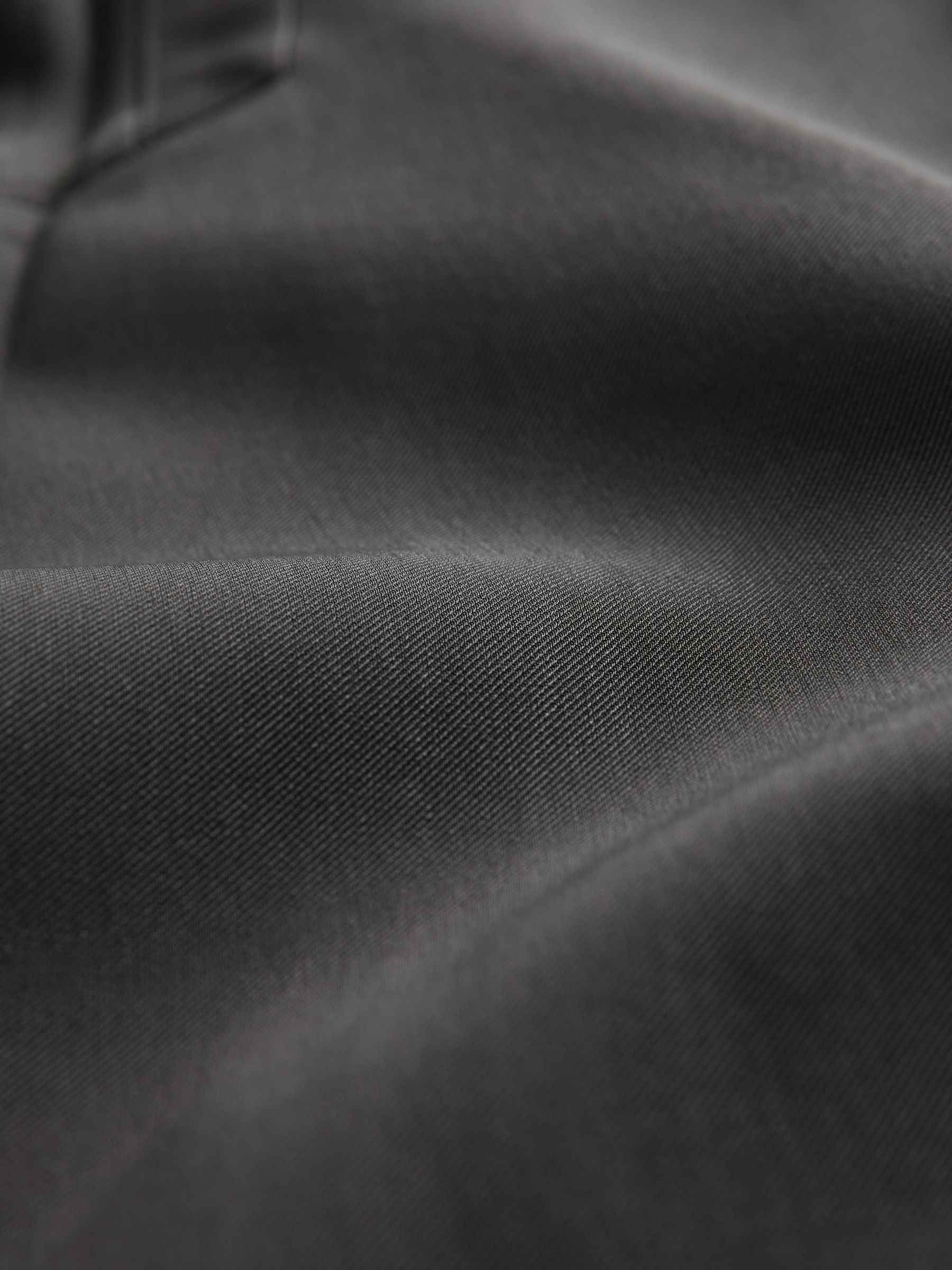 Dark Grey - Single Breasted Blazer - Image 8 of 9
