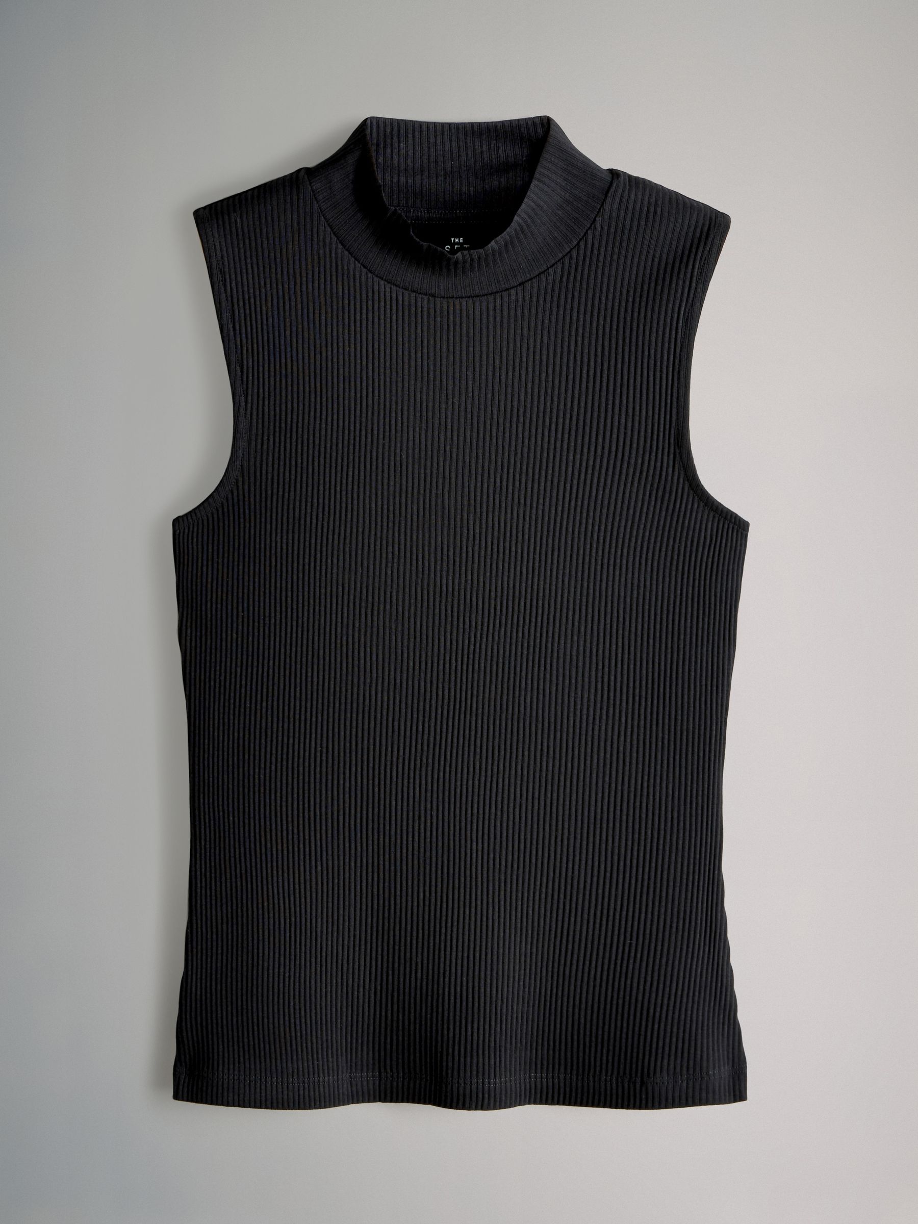 3 Pack Roll Neck Ribbed Vests - Image 8 of 11