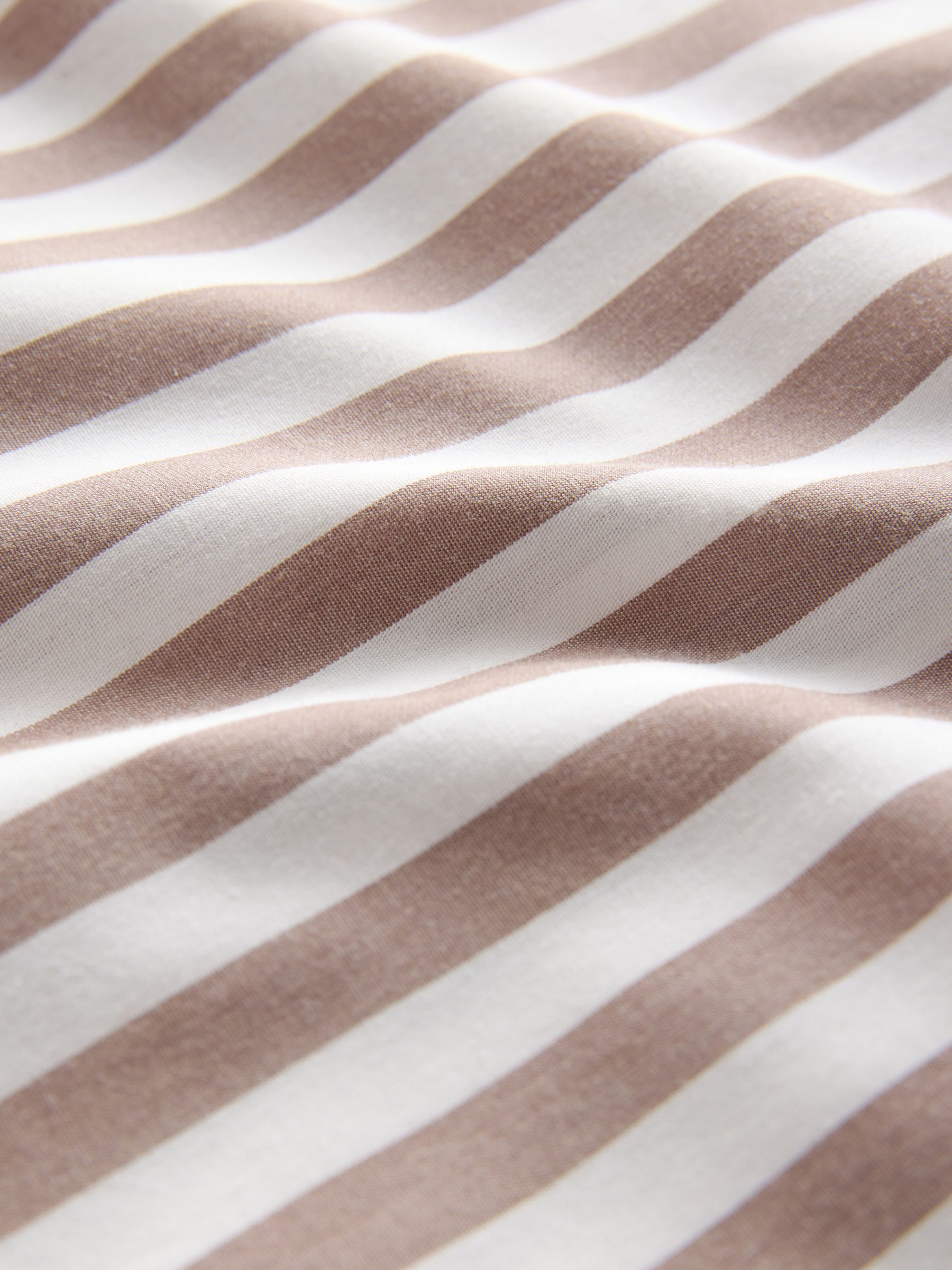 White/Brown Stripe 2 Pack Shirt - Image 6 of 6 White/Brown Stripe 2 Pack Shirt - Image 6 of 6