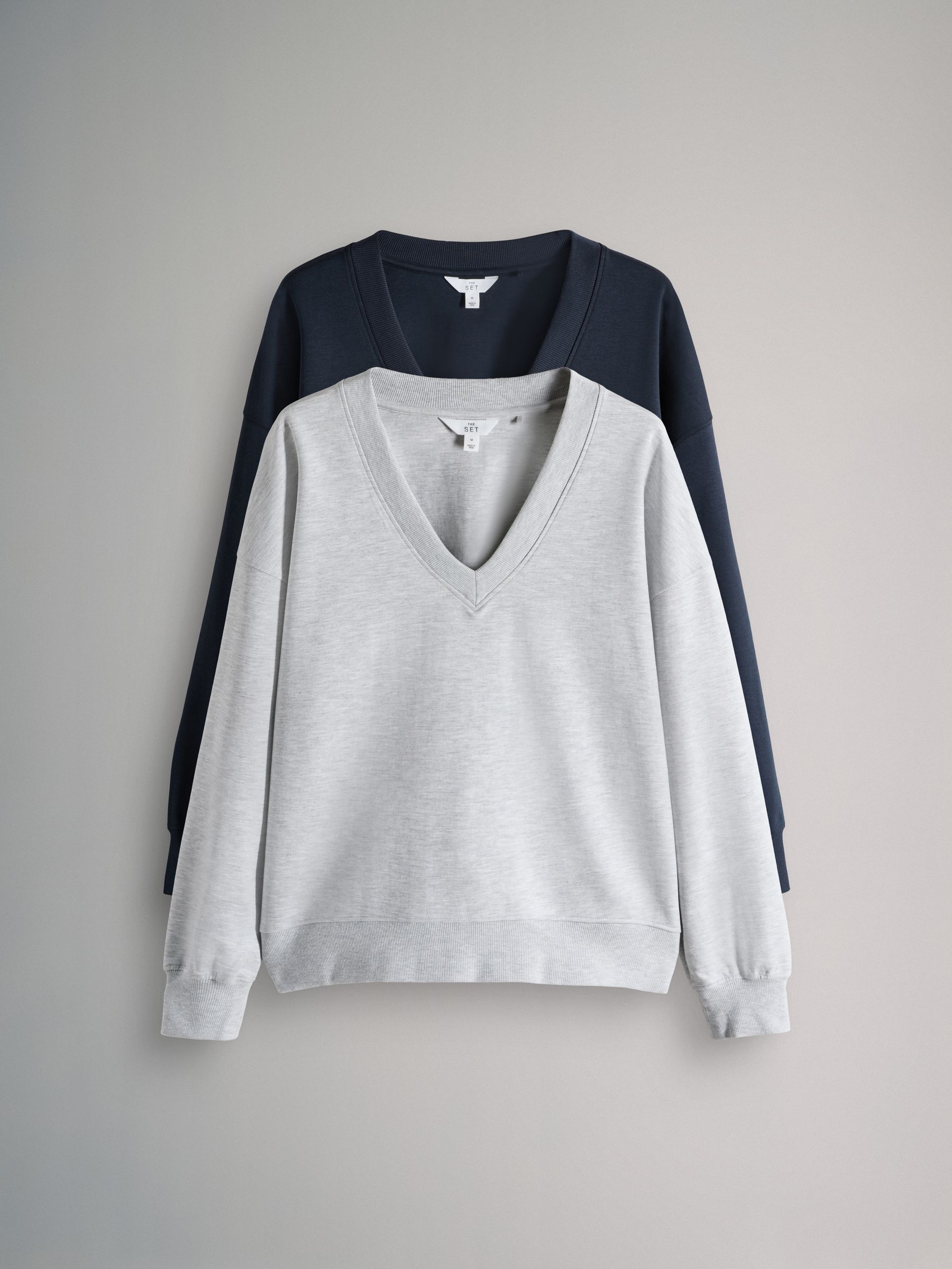 2 Pack Heavyweight Premium V-Neck Sweatshirt - Image 1 of 9