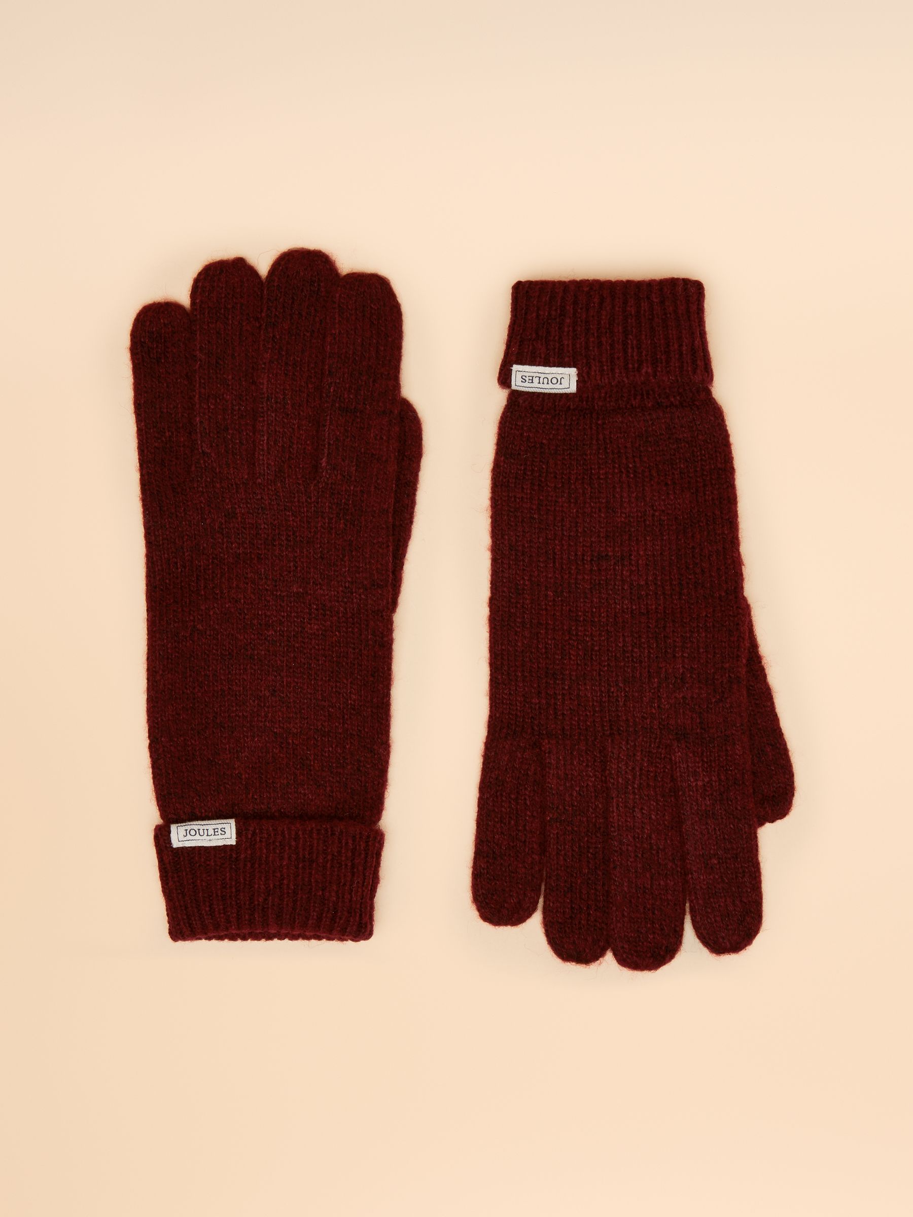 Rosa Burgundy Red Gloves - Image 1 of 3