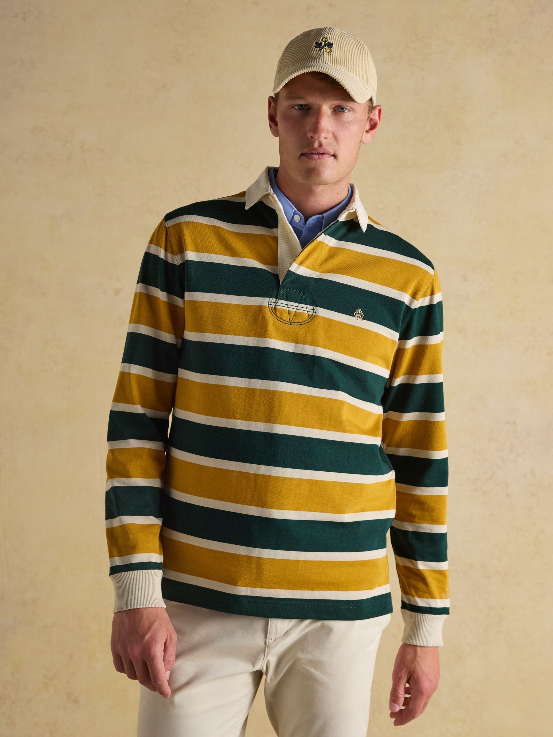 Chadwick Cream Corduroy Unisex Baseball Cap - Image 4 of 7