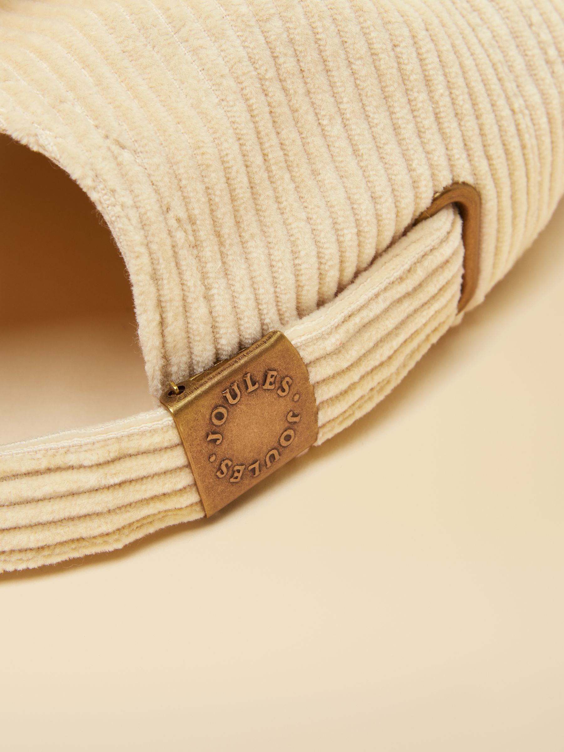 Chadwick Cream Corduroy Unisex Baseball Cap - Image 7 of 7