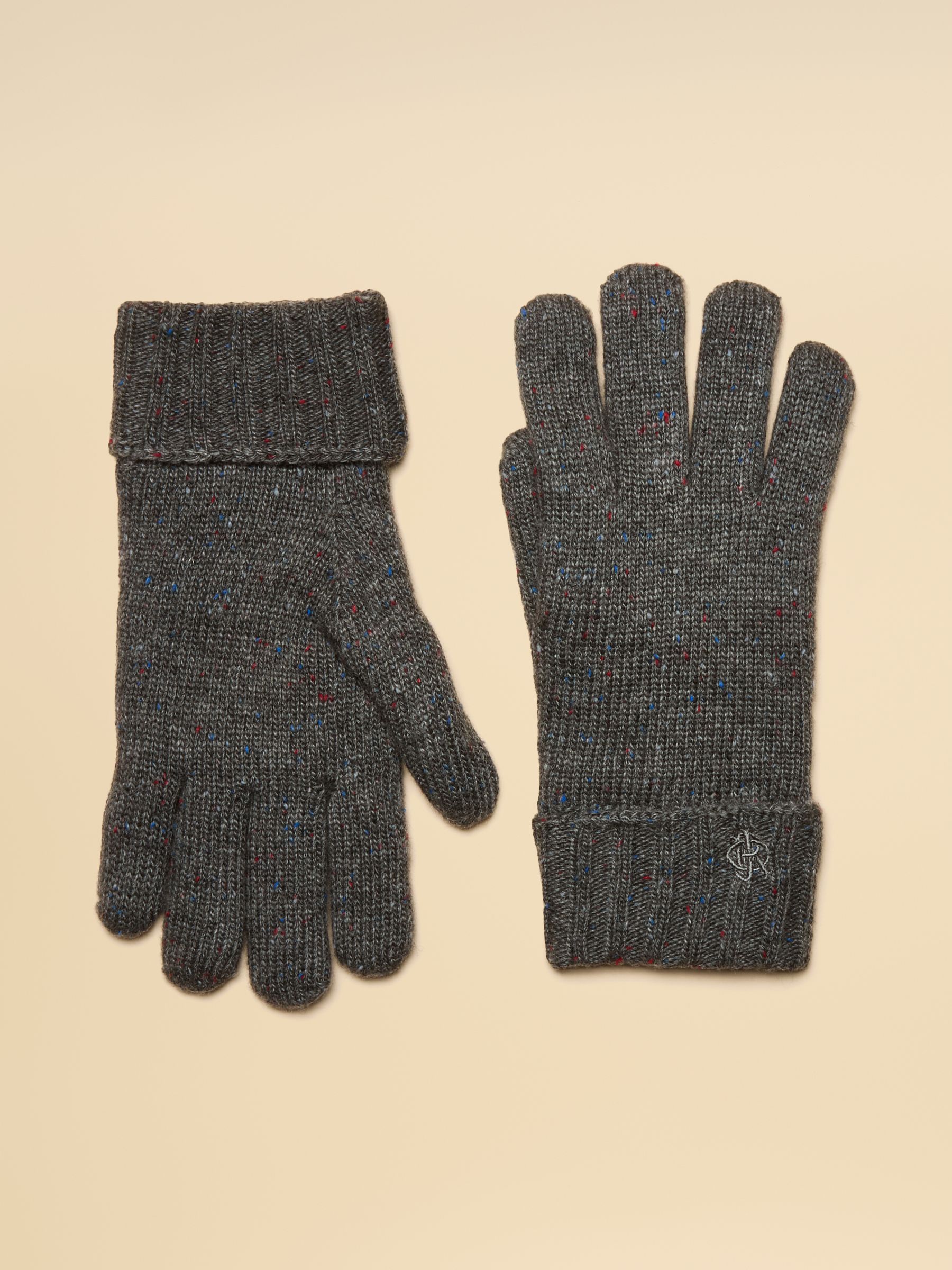 Hammond Grey Lined Gloves - Image 1 of 3 Hammond Grey Lined Gloves - Image 1 of 3