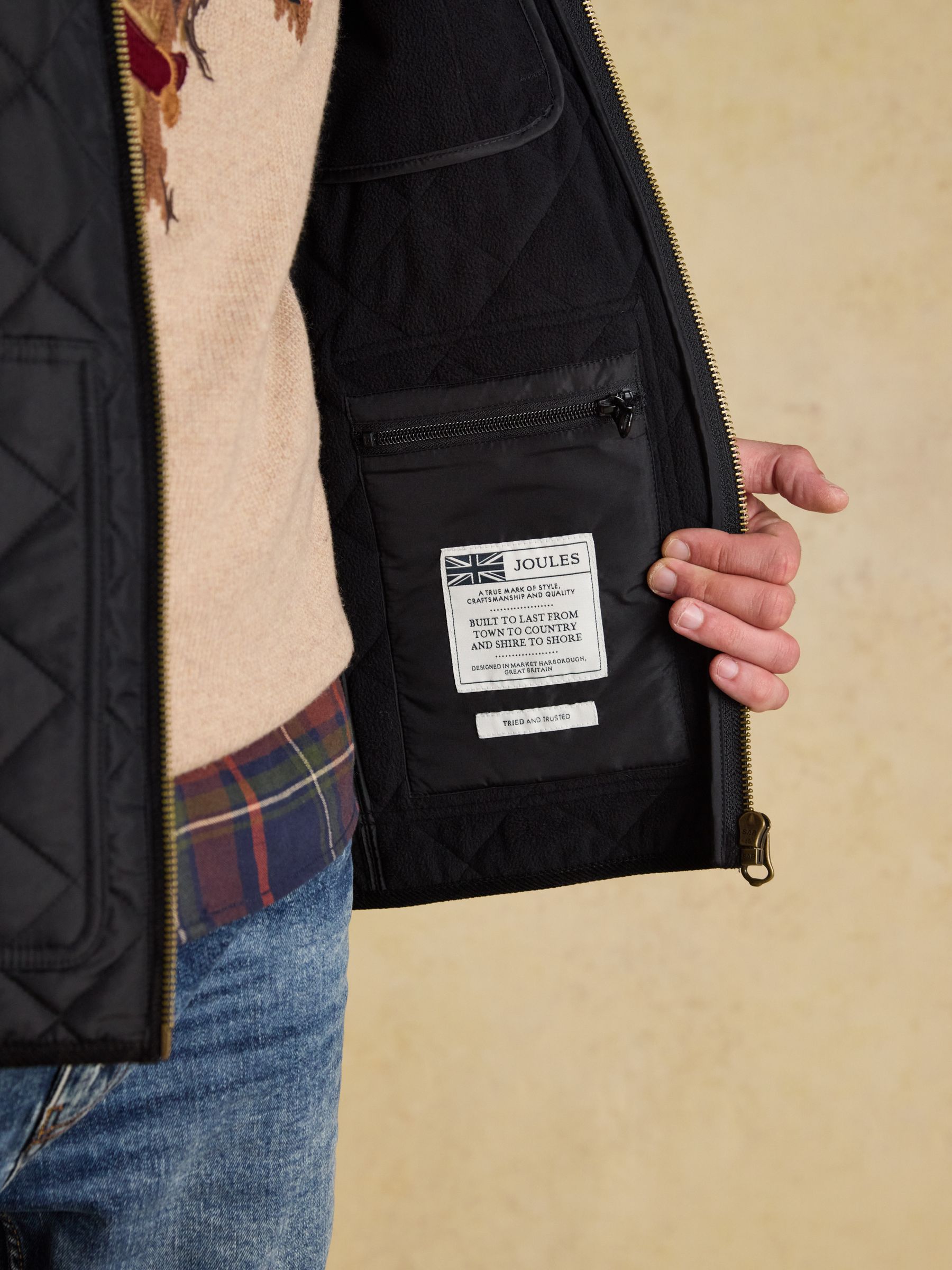 Maynard Black Diamond Quilted Jacket - Image 5 of 10