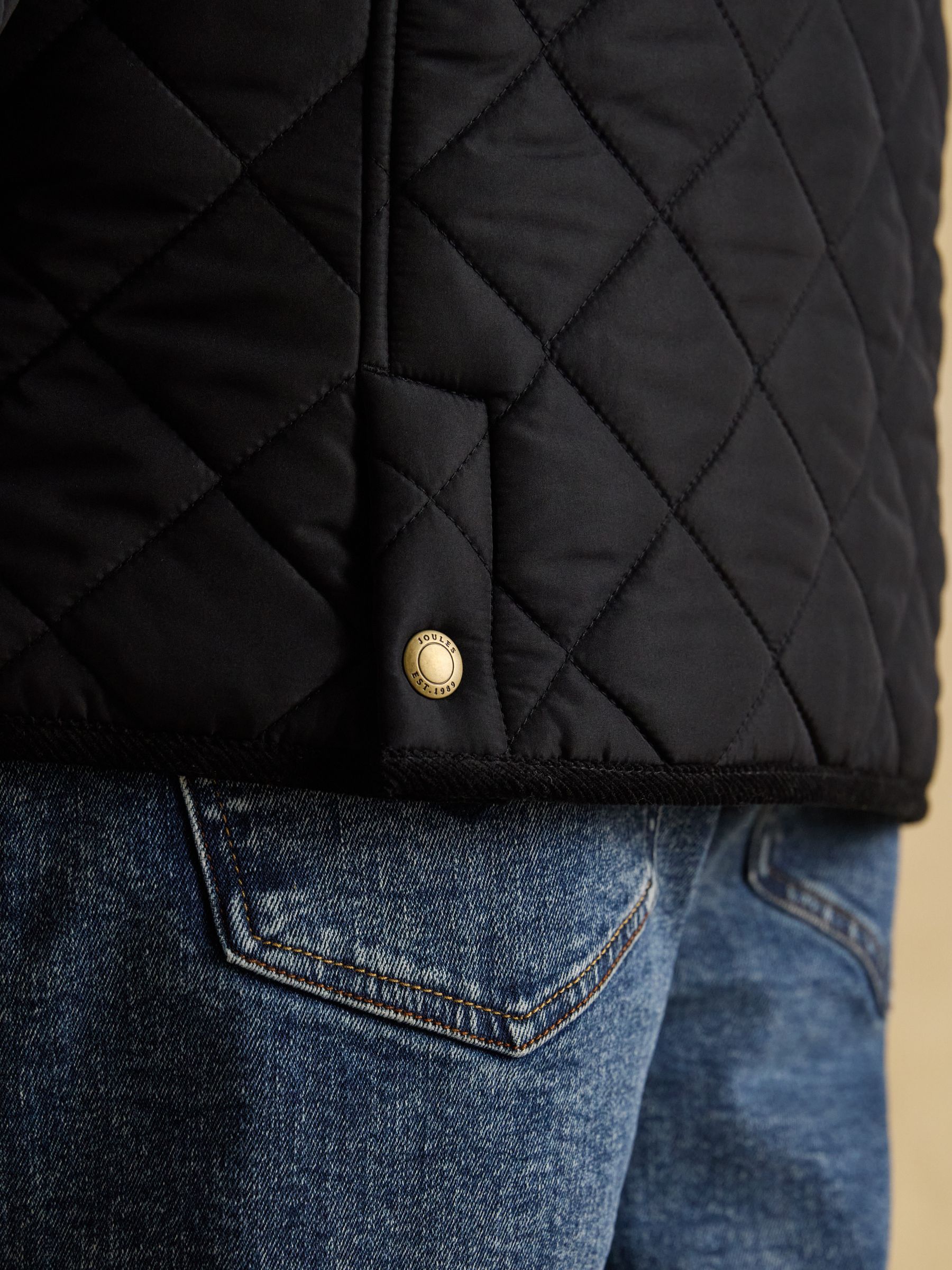 Maynard Black Diamond Quilted Jacket - Image 7 of 10