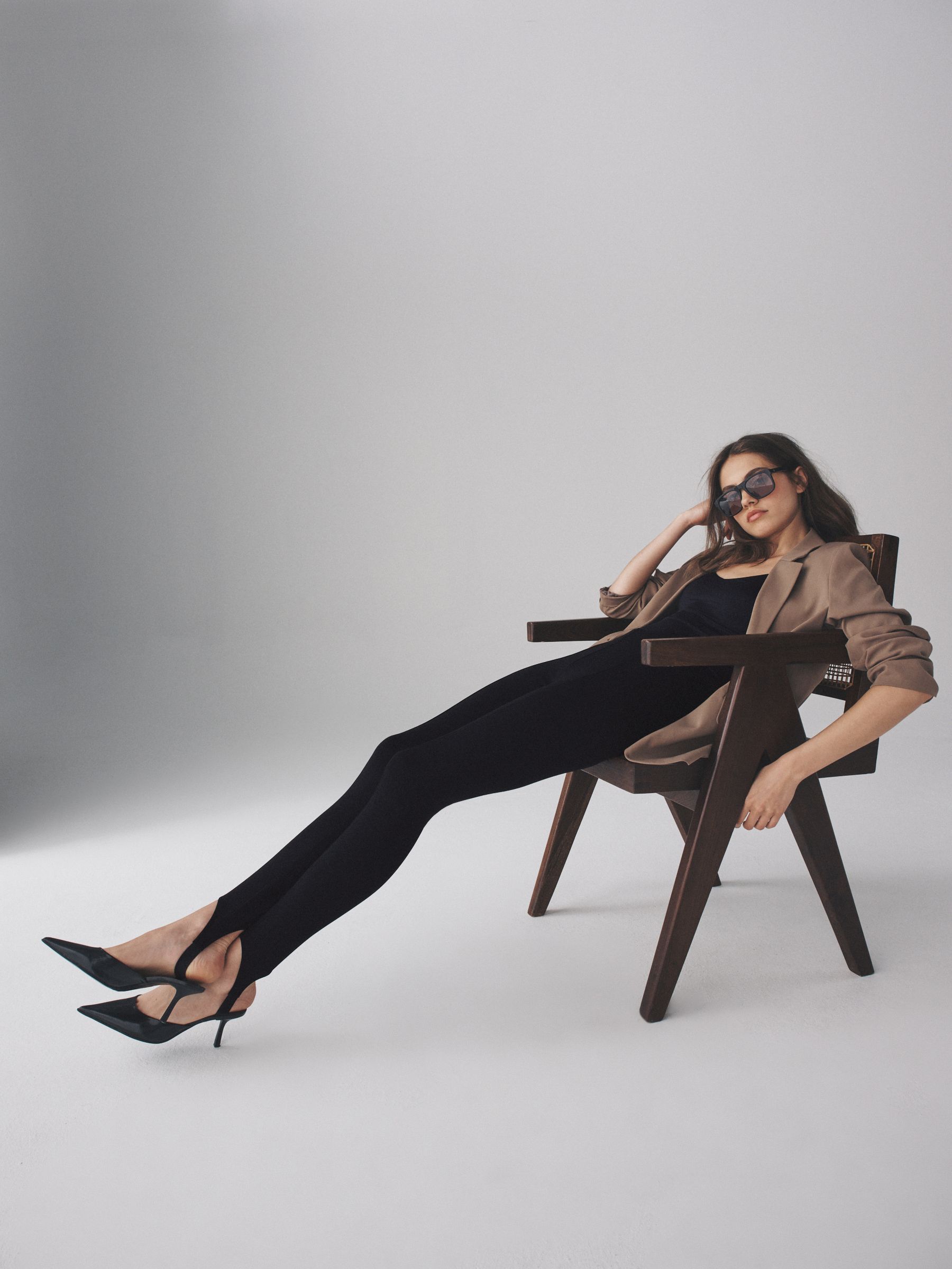 2 Pack Ponte Stirrup Leggings - Image 1 of 7