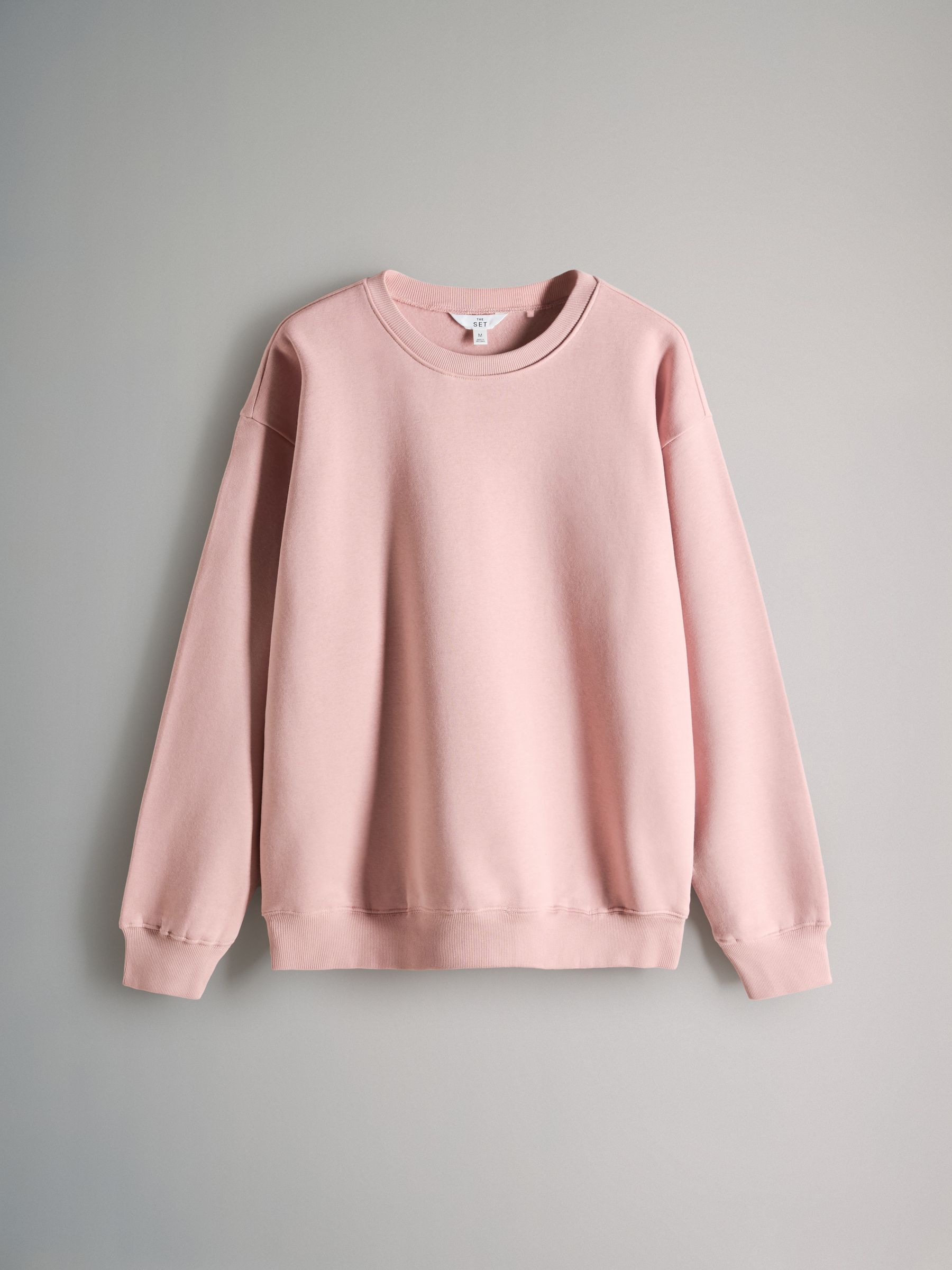Chocolate Brown/Taupe Brown/Dusty Pink/Cream - 4 Pack Relaxed Crew Neck Sweatshirt - Image 2 of 7