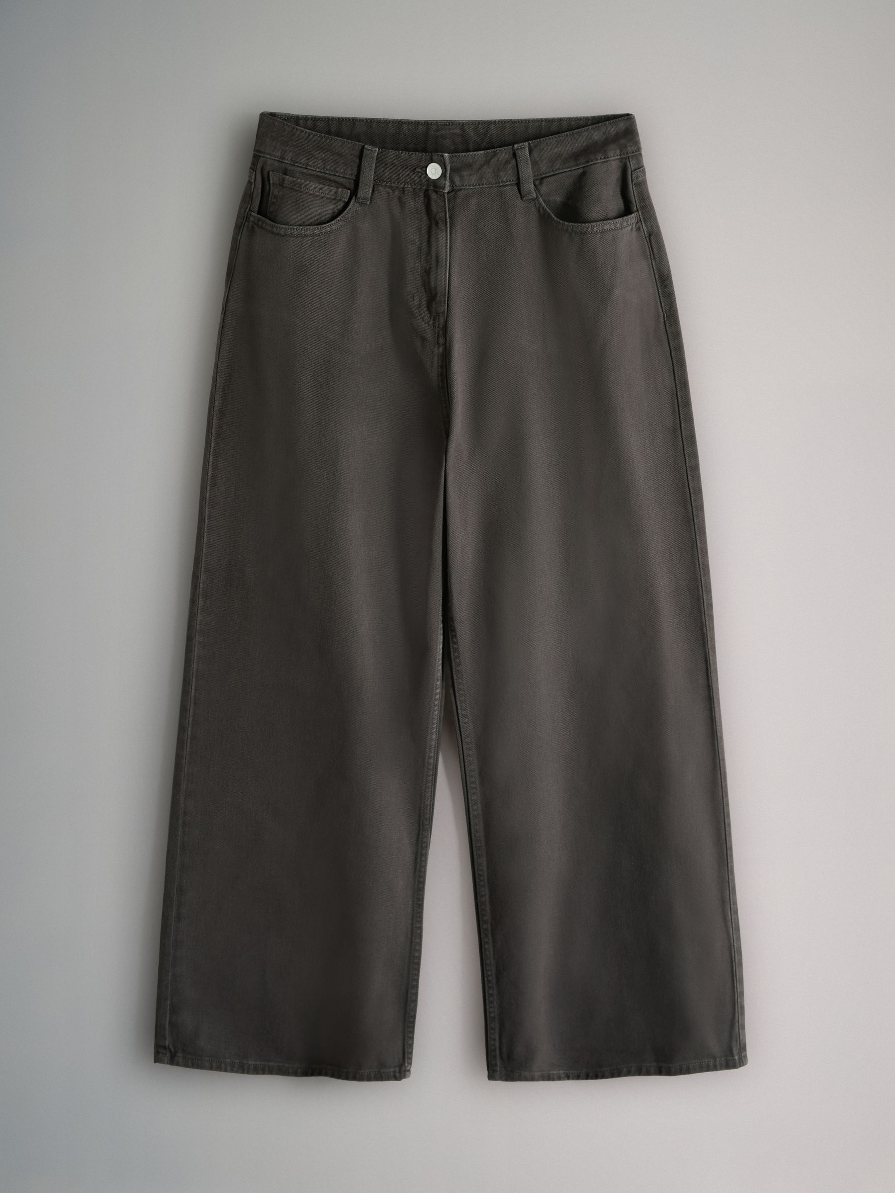 Cream/Chocolate Brown - 2 Pack Denim Straight Leg Jeans - Image 3 of 5