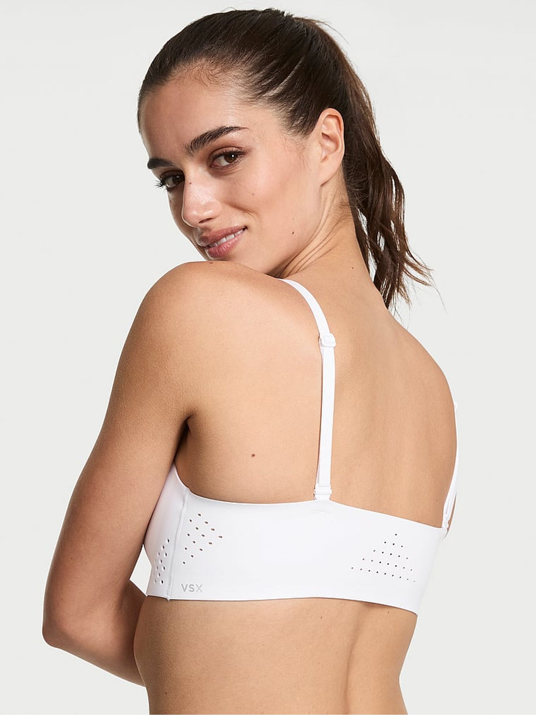 White VSX Featherweight™ Low Support Sports Bra - Image 2 of 3