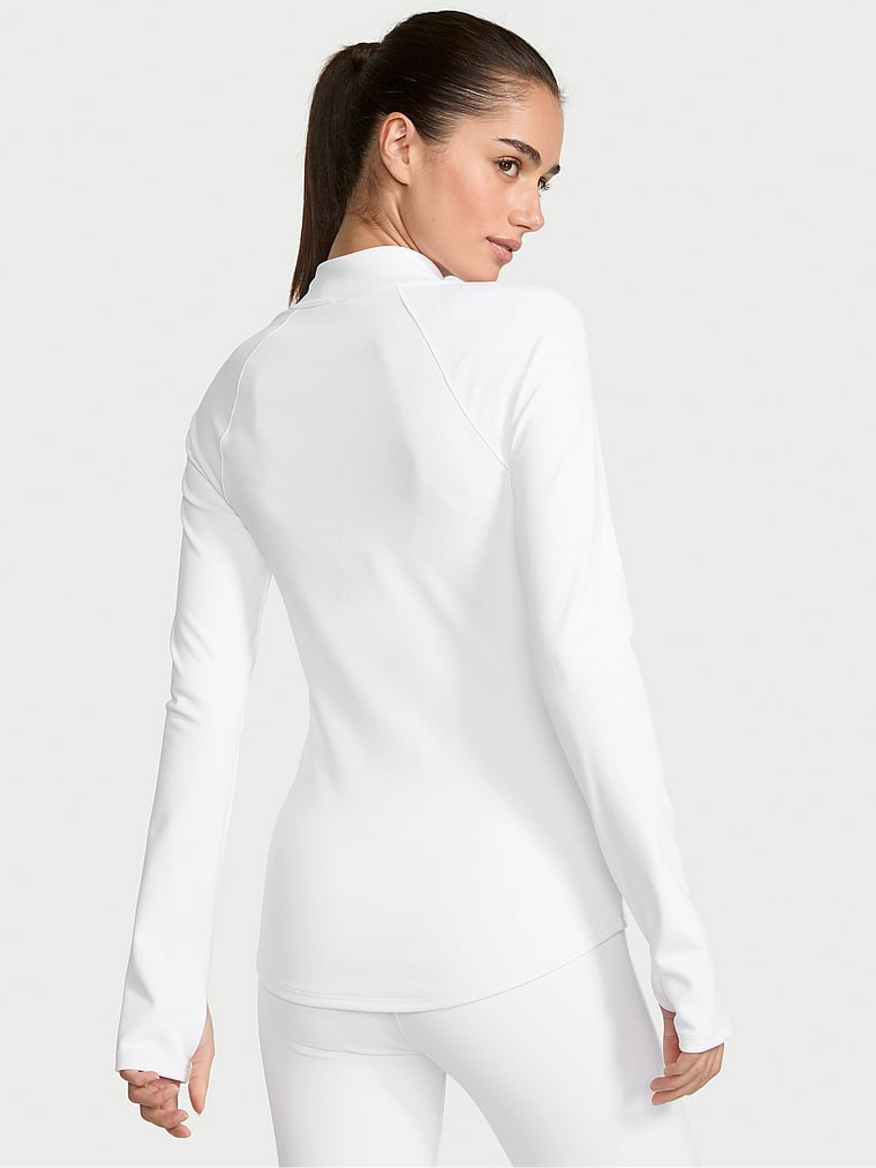White Incredible Coverage™ Half Zip Jacket - Image 2 of 3