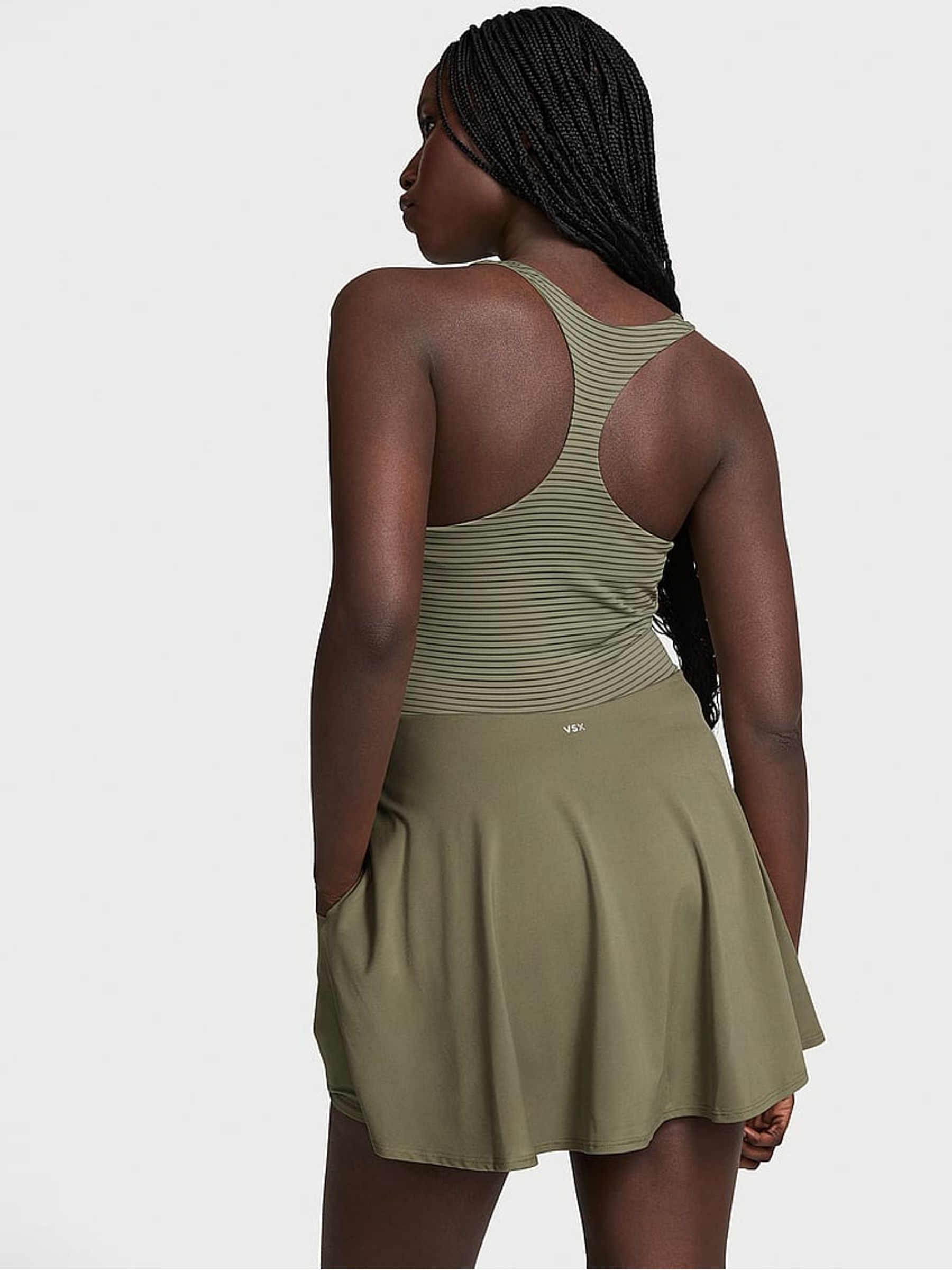Desert Cactus Green Activate™ Racerback Dress - Image 2 of 2