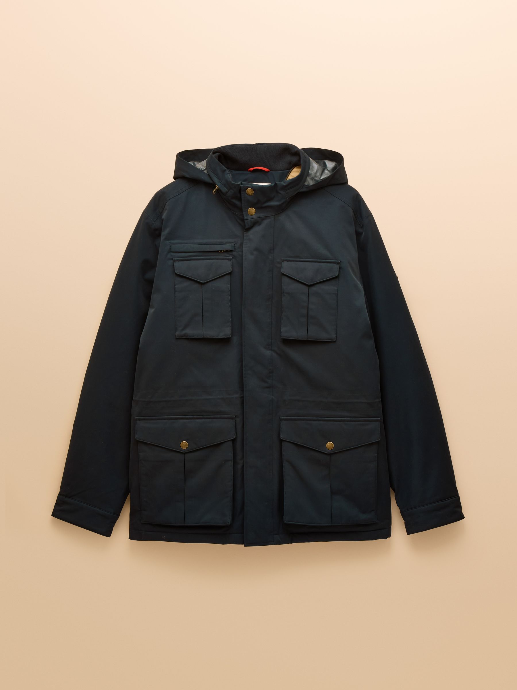 Beckett Navy Waterproof Field Coat With Packable Hood - Image 13 of 13 Beckett Navy Waterproof Field Coat With Packable Hood - Image 13 of 13