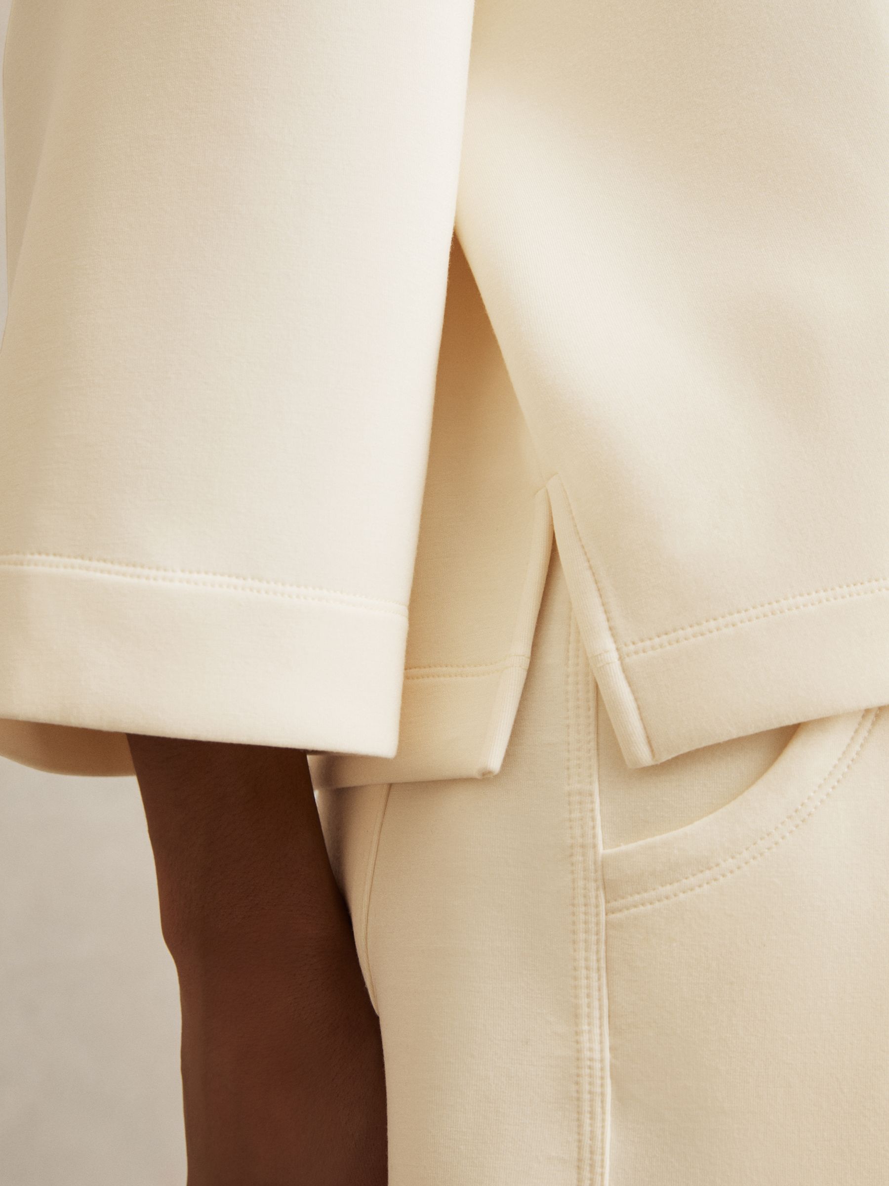 Modal-Blend Jersey Sweatshirt in Buttermilk Cream - Image 6 of 7