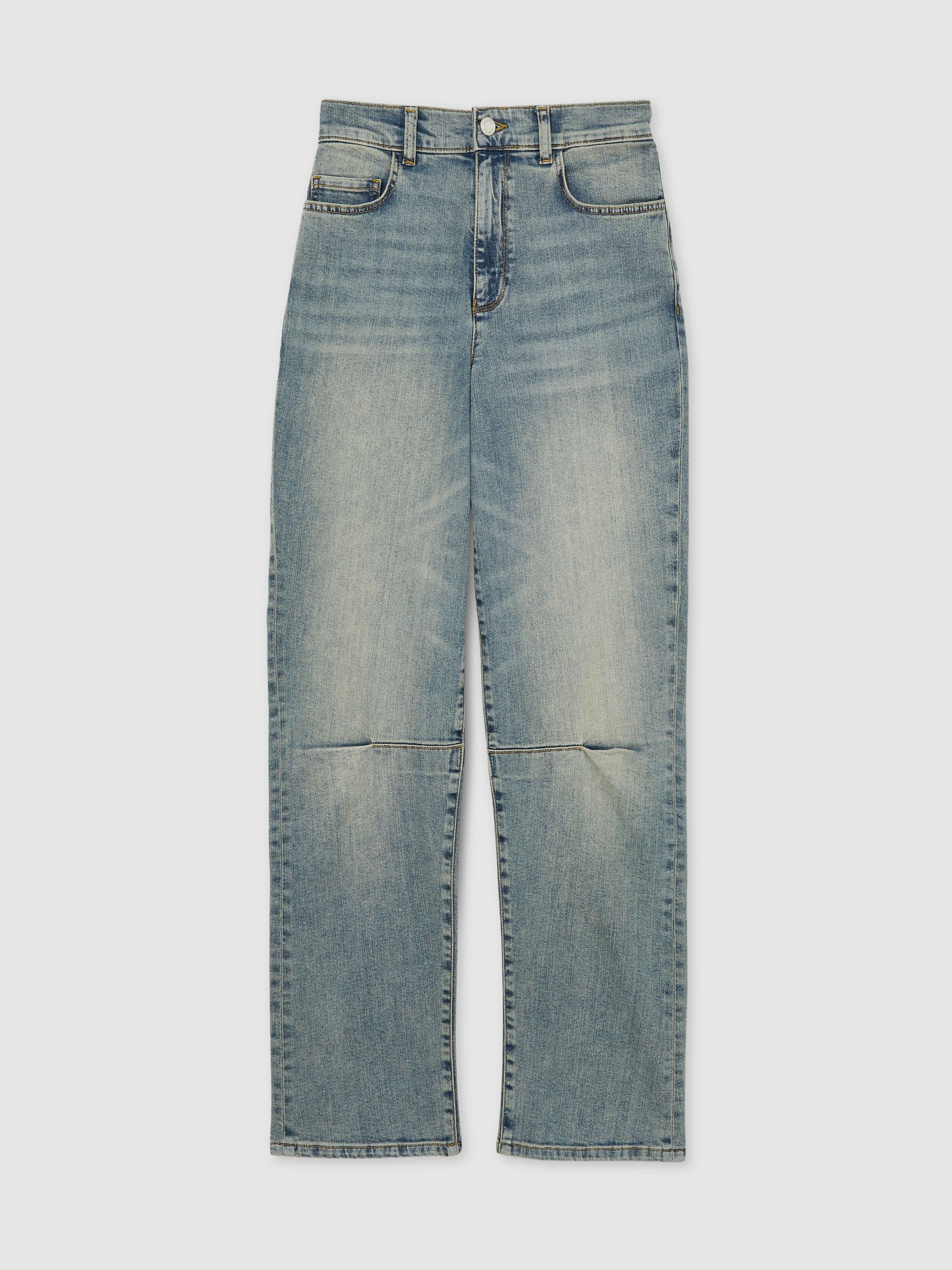 Barrel-Leg Dart Jeans in Light Blue - Image 2 of 6