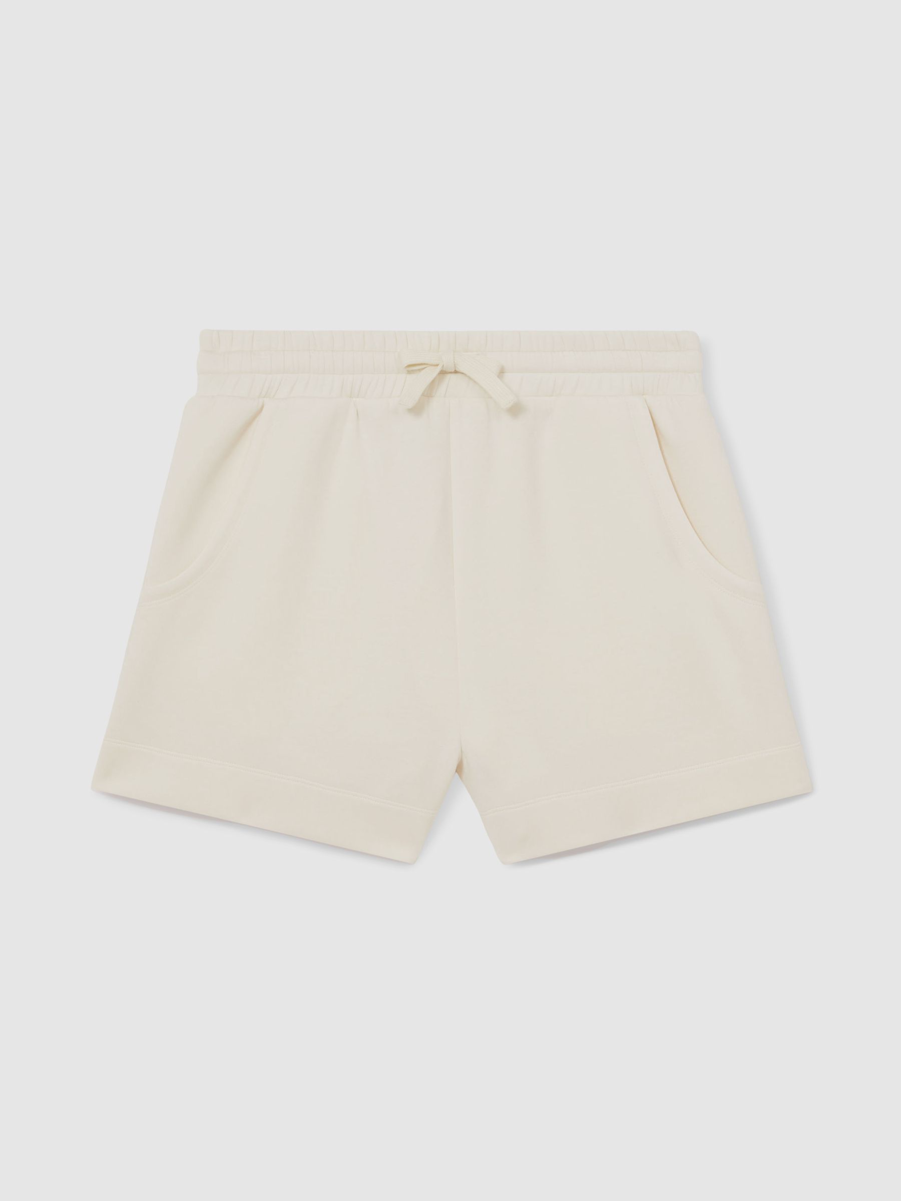 Modal-Blend Jersey Shorts in Buttermilk Cream - Image 2 of 6