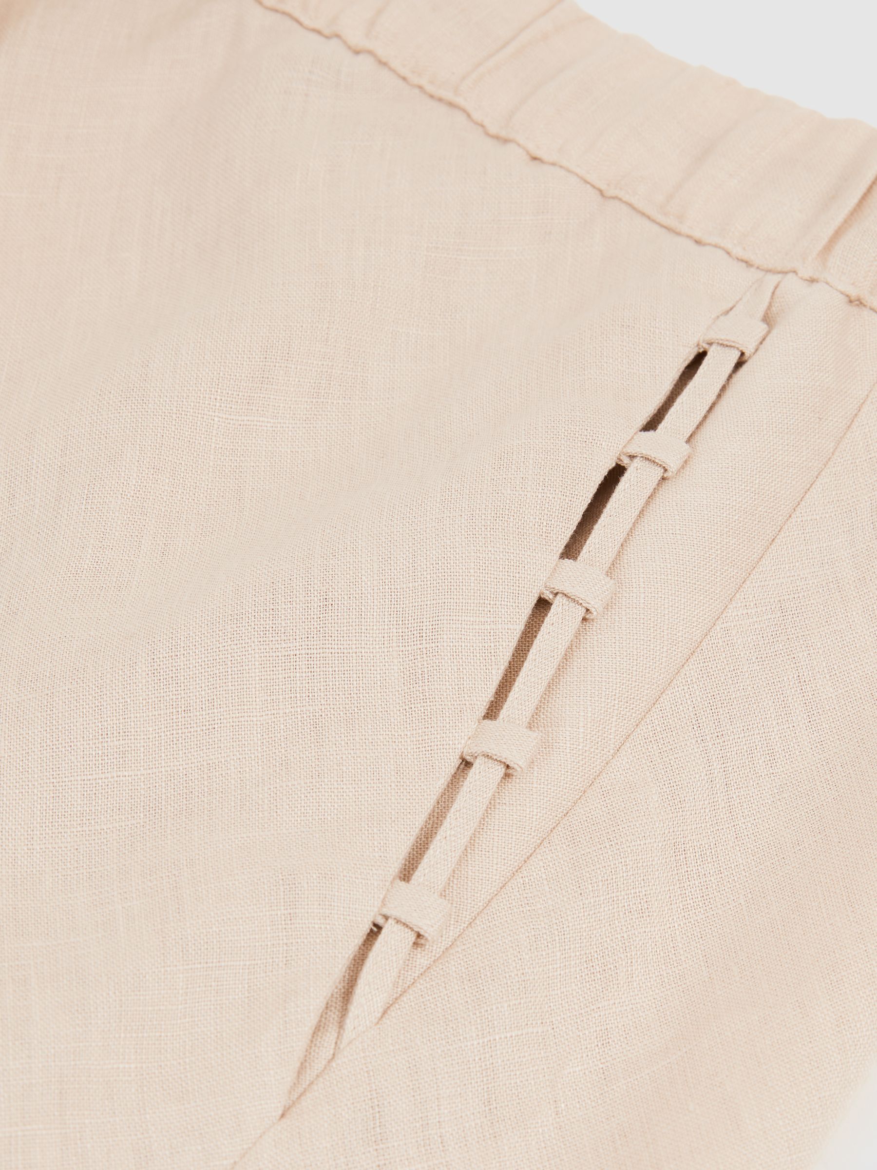 Slip Midi Skirt in Neutral - Image 6 of 6