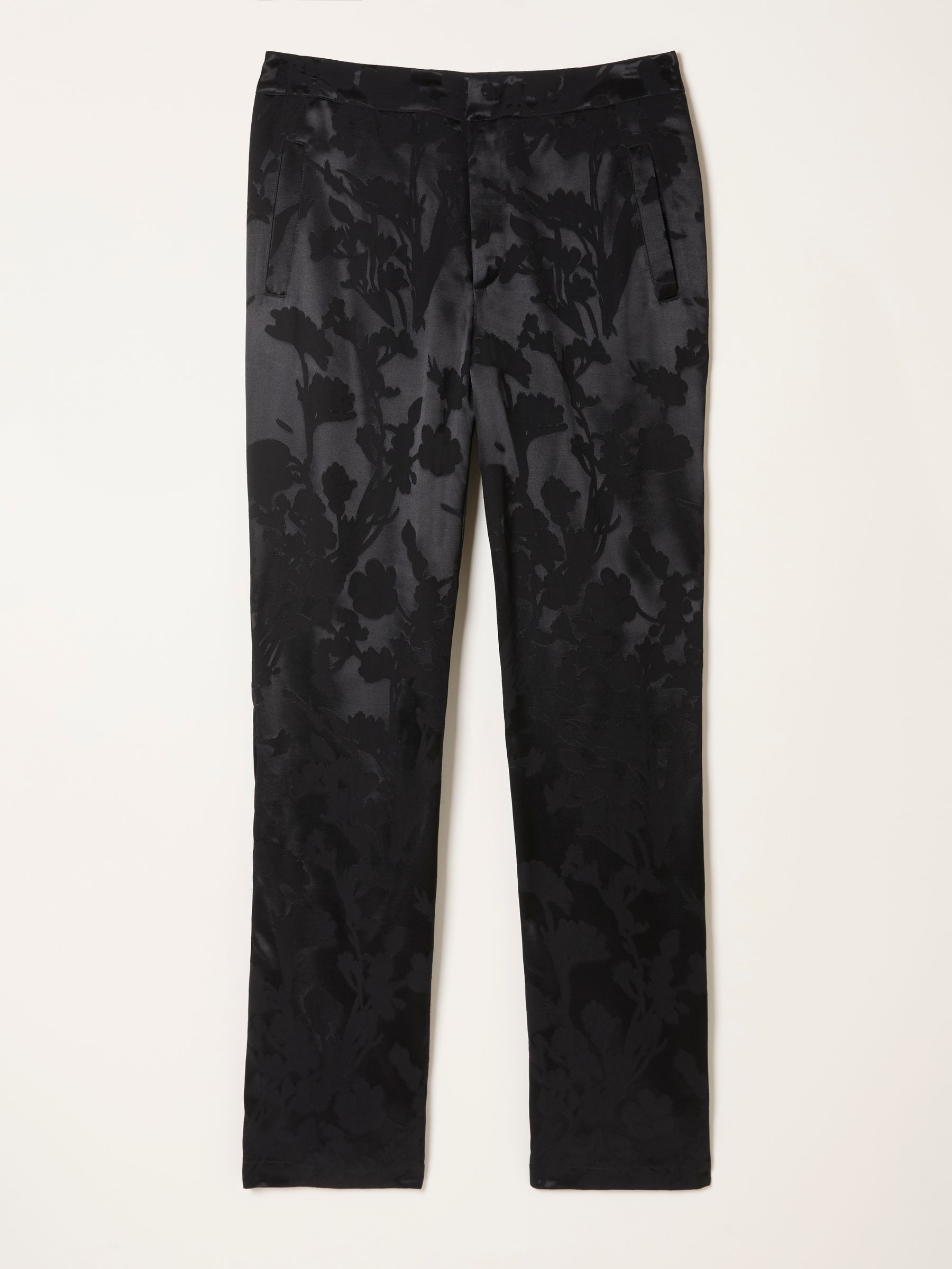 Hallie Black Jacquard Trouser - Image 5 of 5