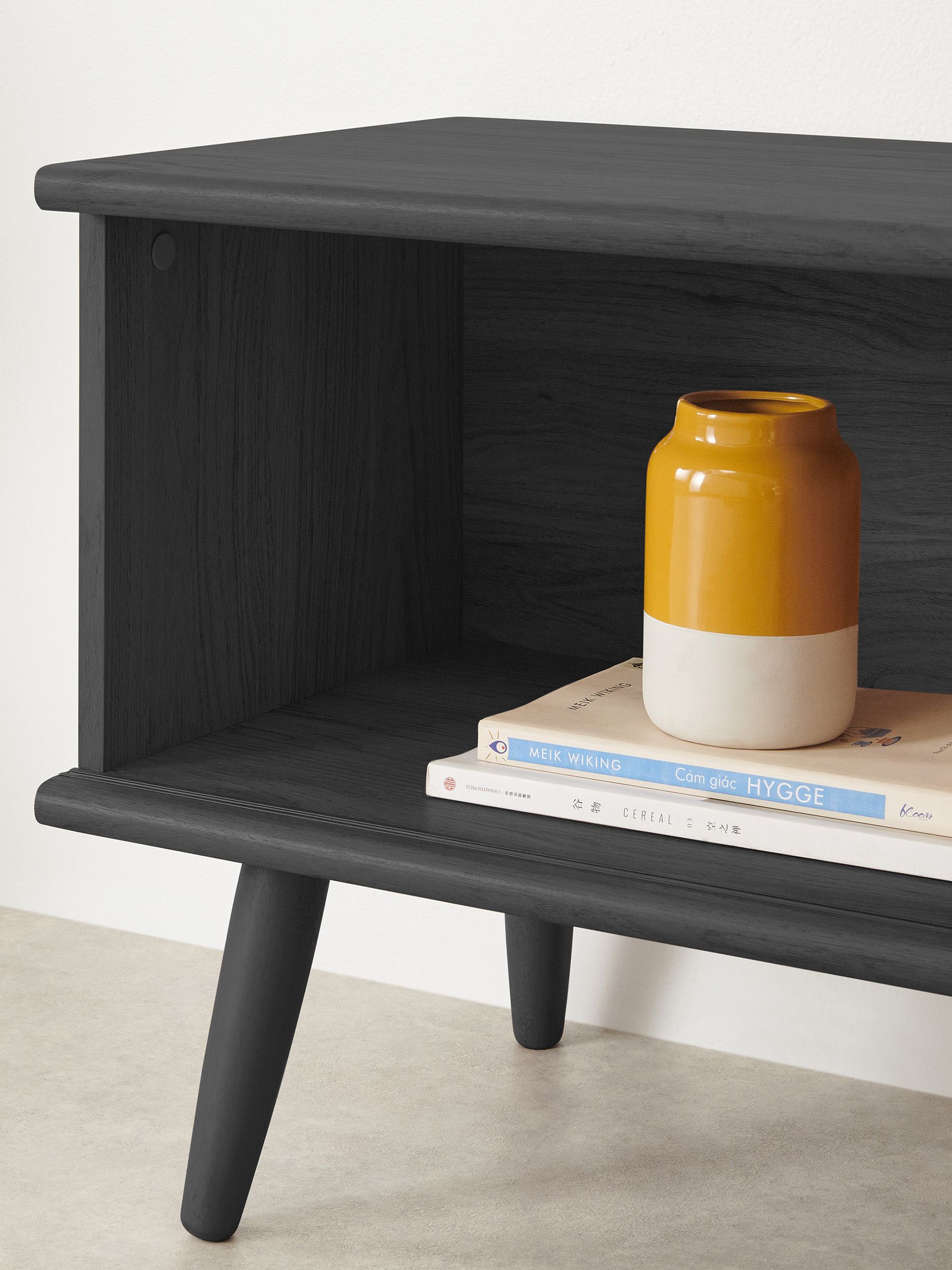 Tulma TV Unit in Black Oak Effect - Image 3 of 7