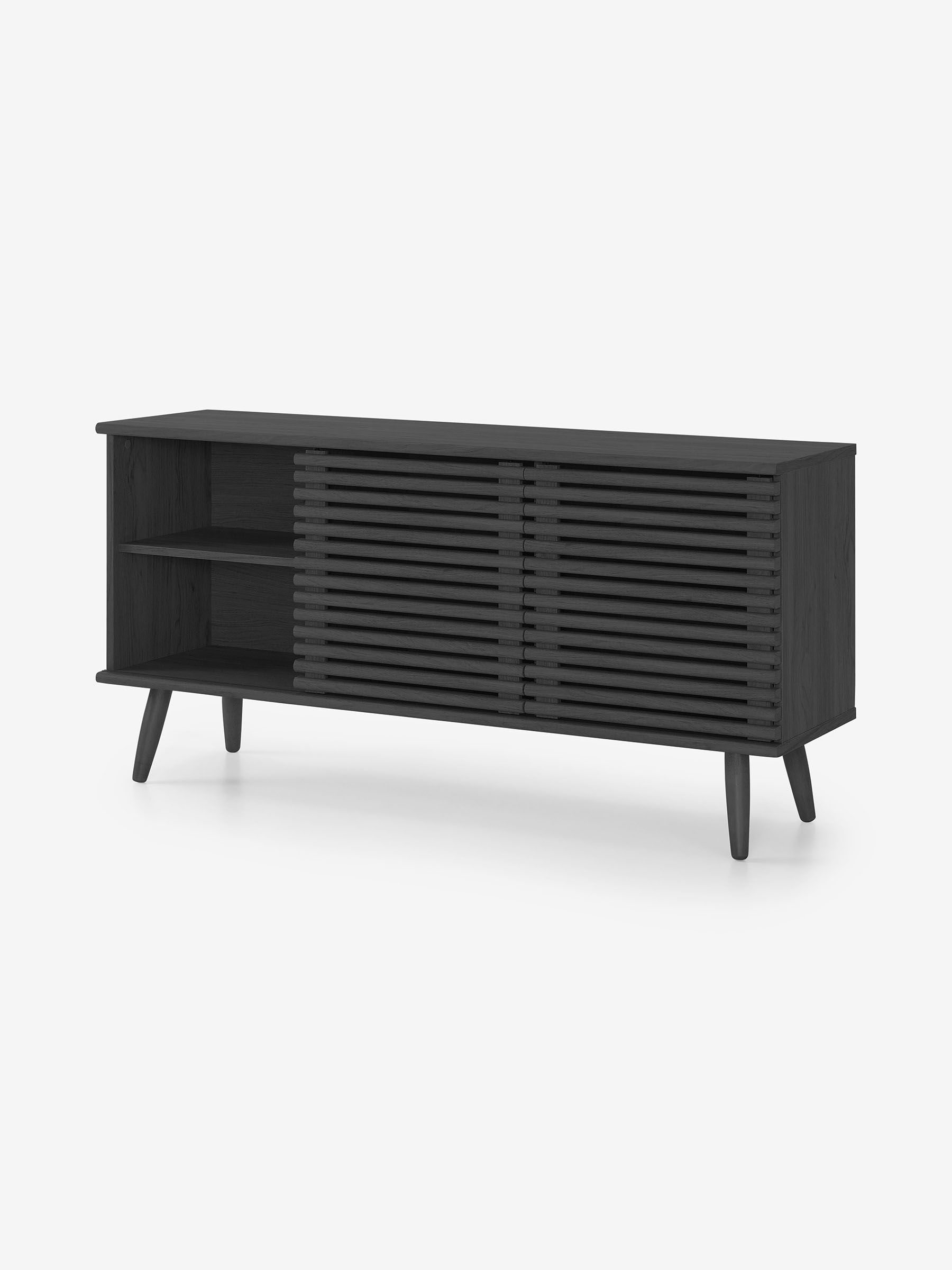 Large Tulma Sideboard in Black Oak Effect - Image 4 of 7