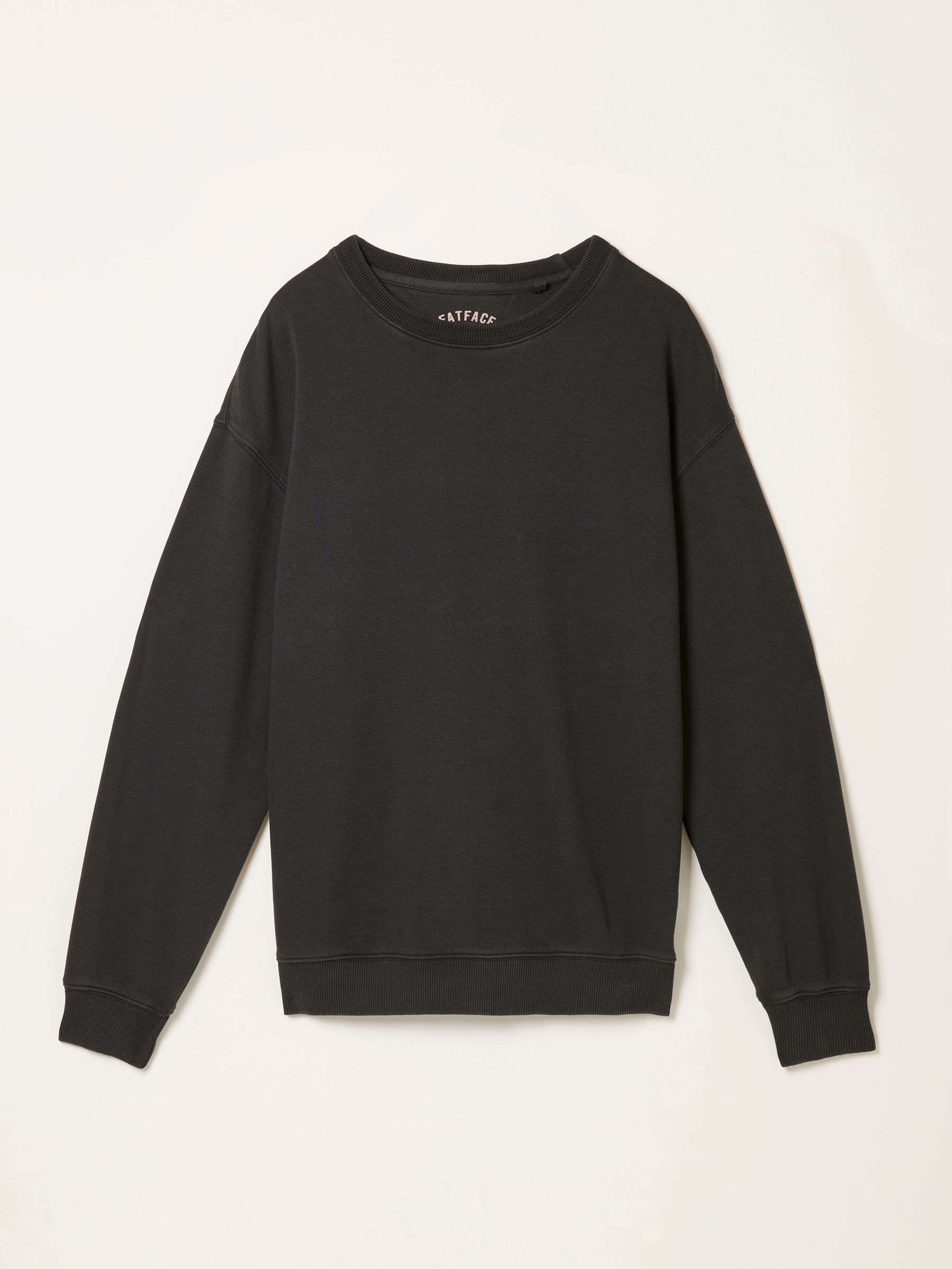 Georgia Black Crew Sweatshirt - Image 5 of 5 Georgia Black Crew Sweatshirt - Image 5 of 5