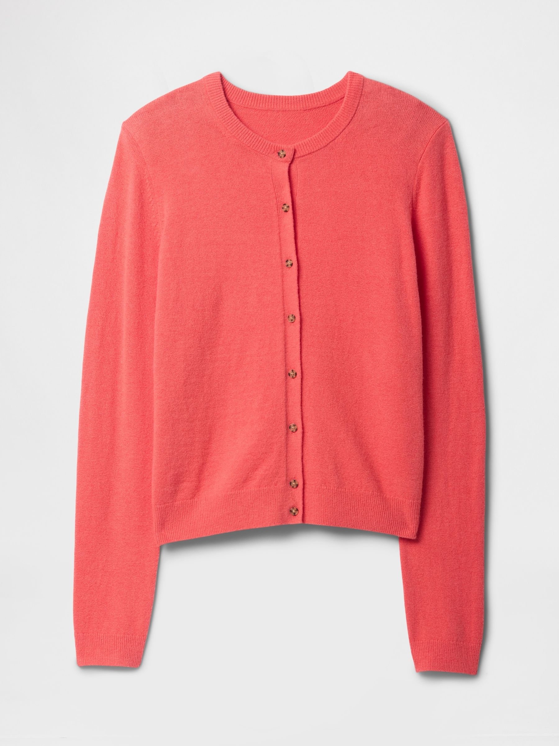 Coral Pink CashSoft Cardigan - Image 4 of 5