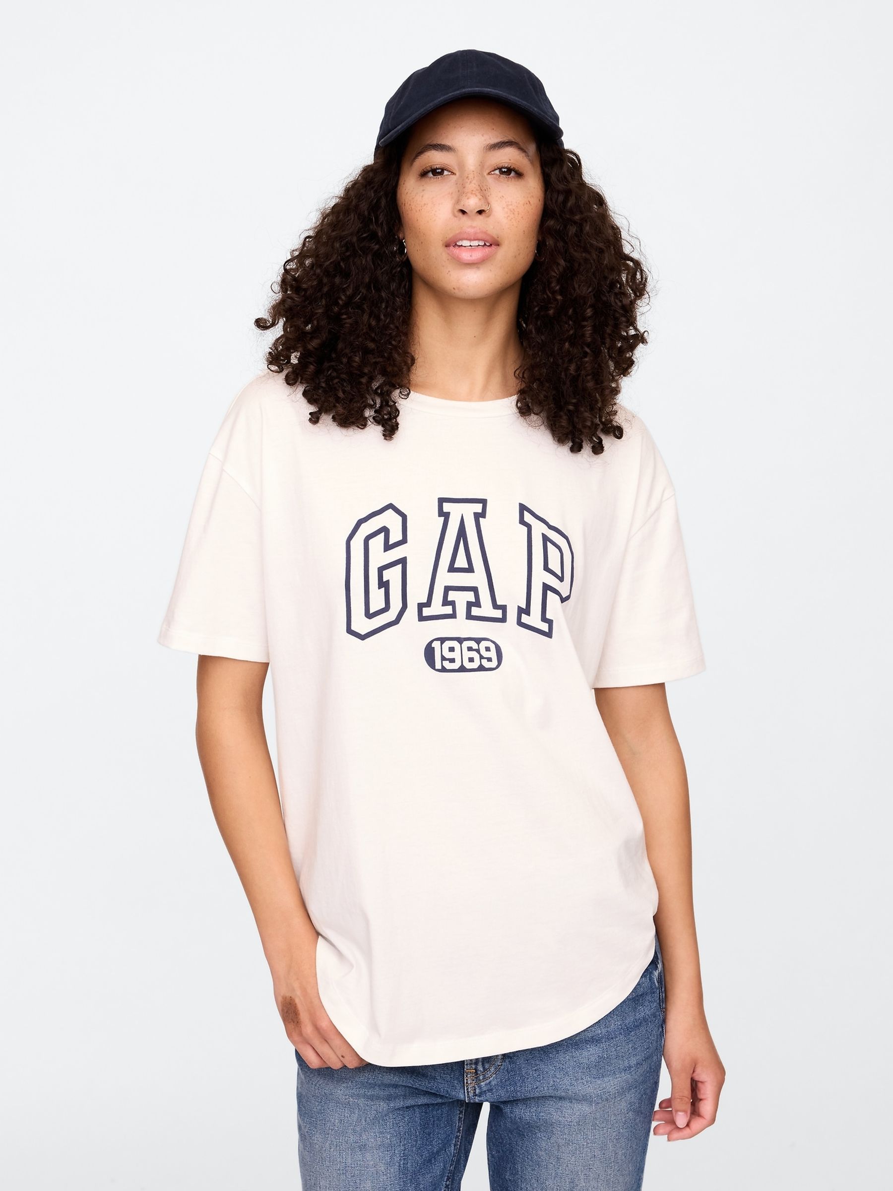 White Arch Logo T-Shirt - Image 1 of 4