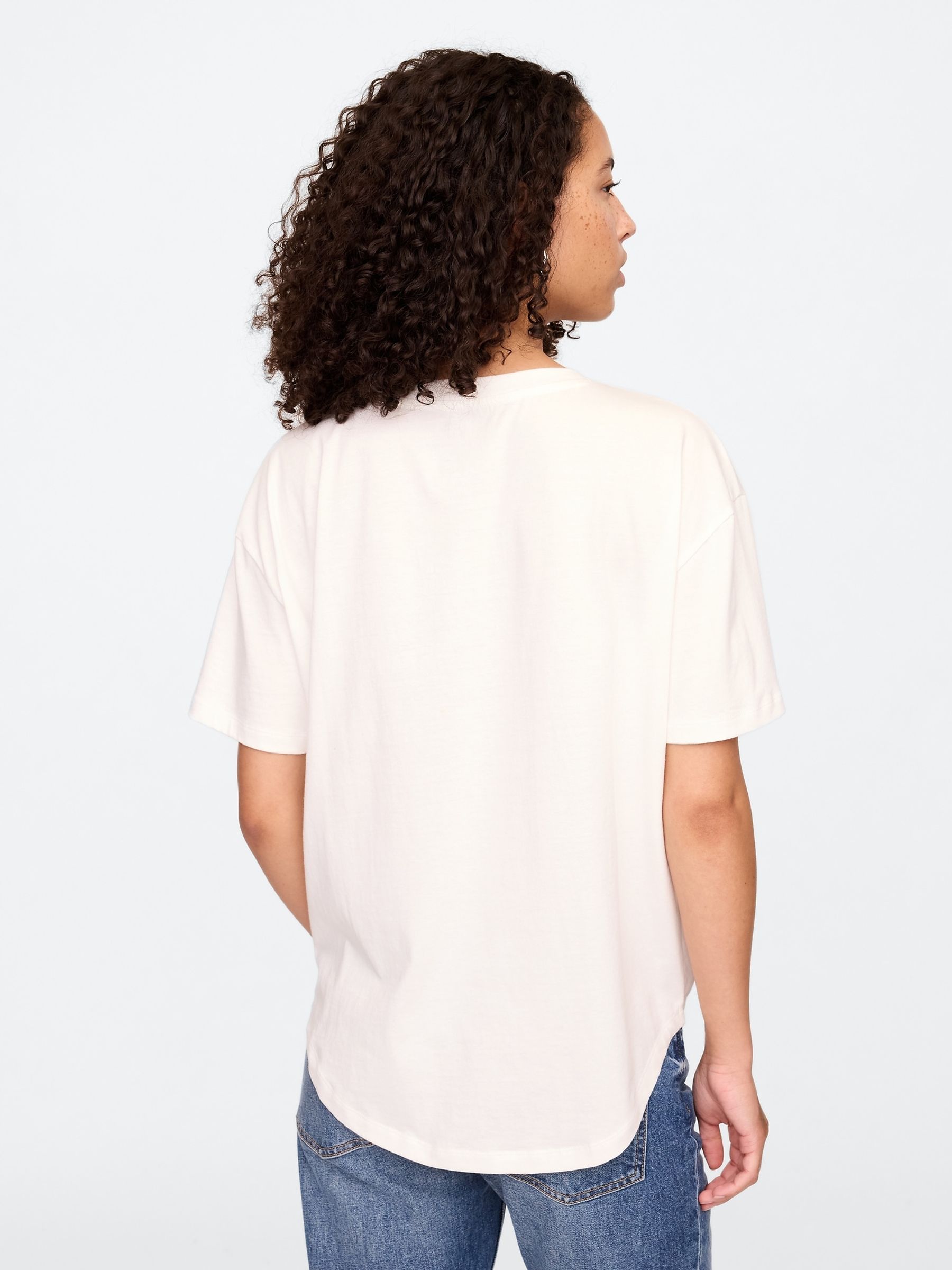White Arch Logo T-Shirt - Image 2 of 4