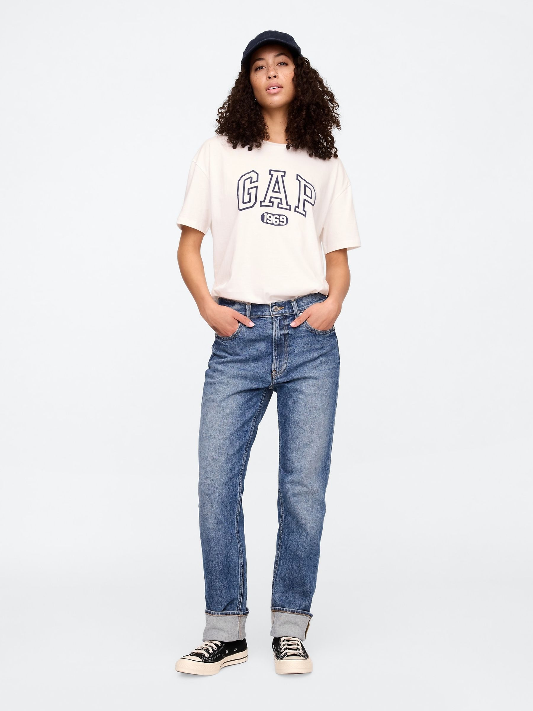 White Arch Logo T-Shirt - Image 3 of 4