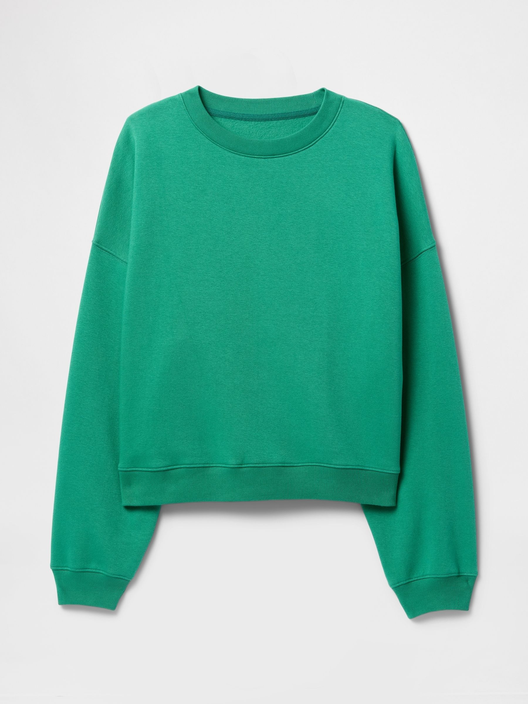 Green Vintage Soft Wedge Crew Neck Sweatshirt - Image 5 of 5